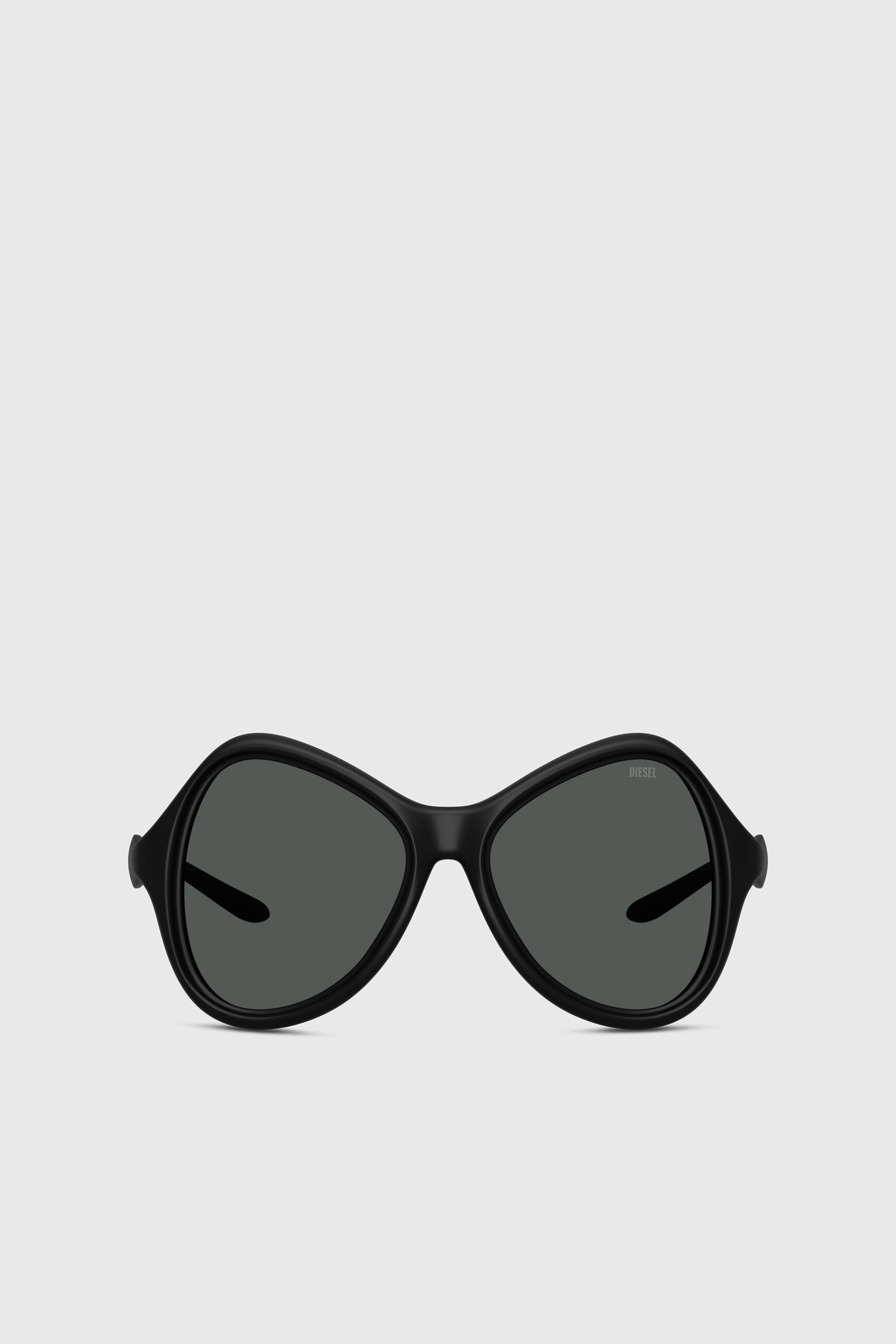 Diesel - 0DL3010U, Gafas de sol estilo cat-eye Unisex in Negro - 1