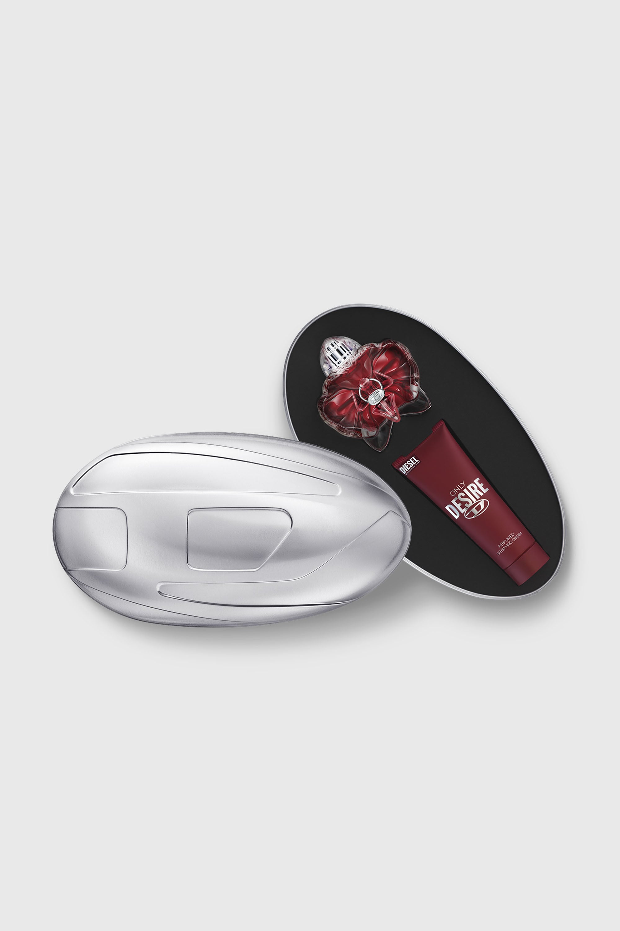 Diesel - DIESEL PREM HOLIDAY SET 80ML + CREAM LG656000, Woman's Only Desire Gift Set in Red - 1