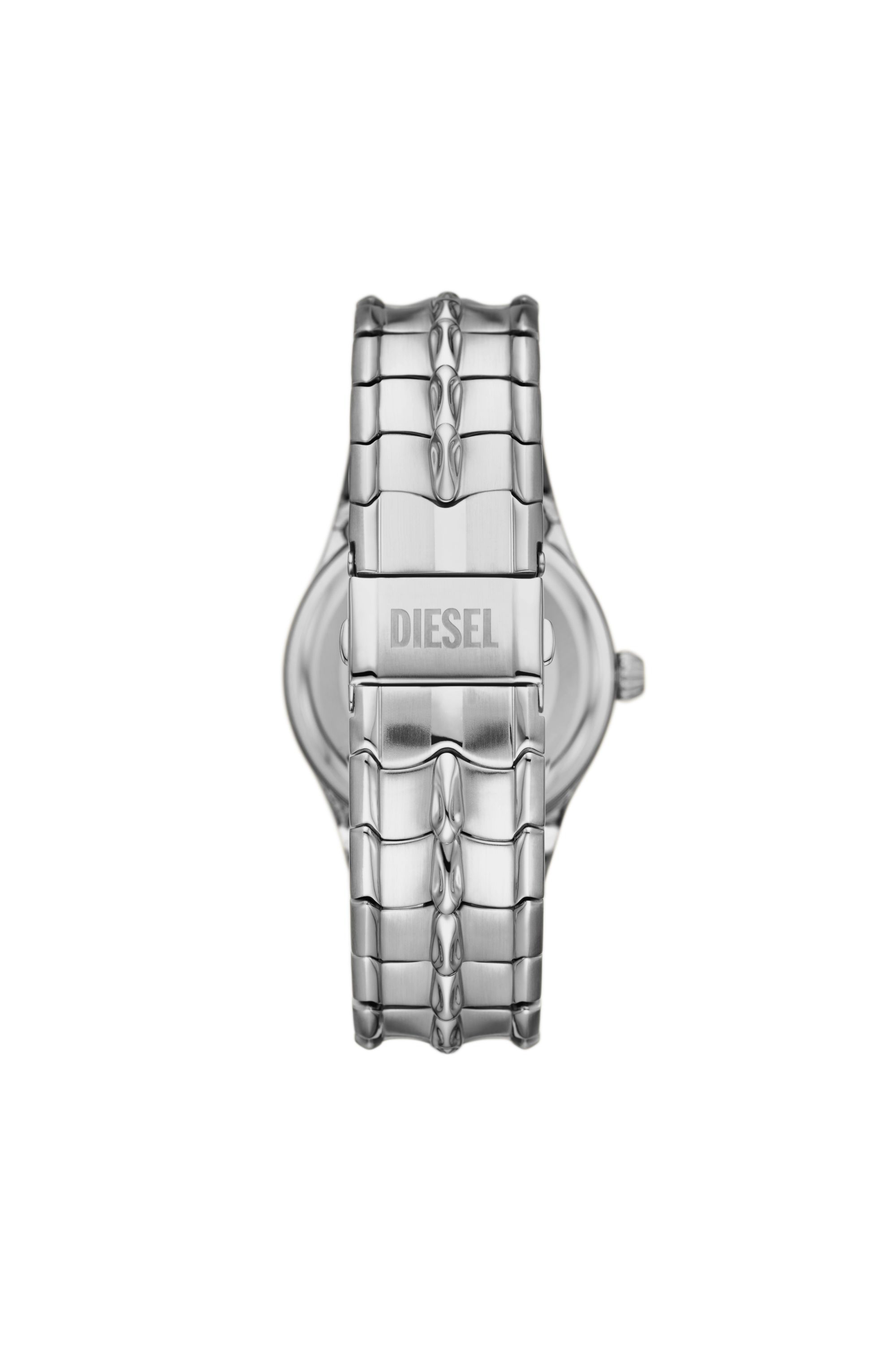 Diesel - DZ2200, Male's Vert three-hand date stainless steel watch in Silver - 2