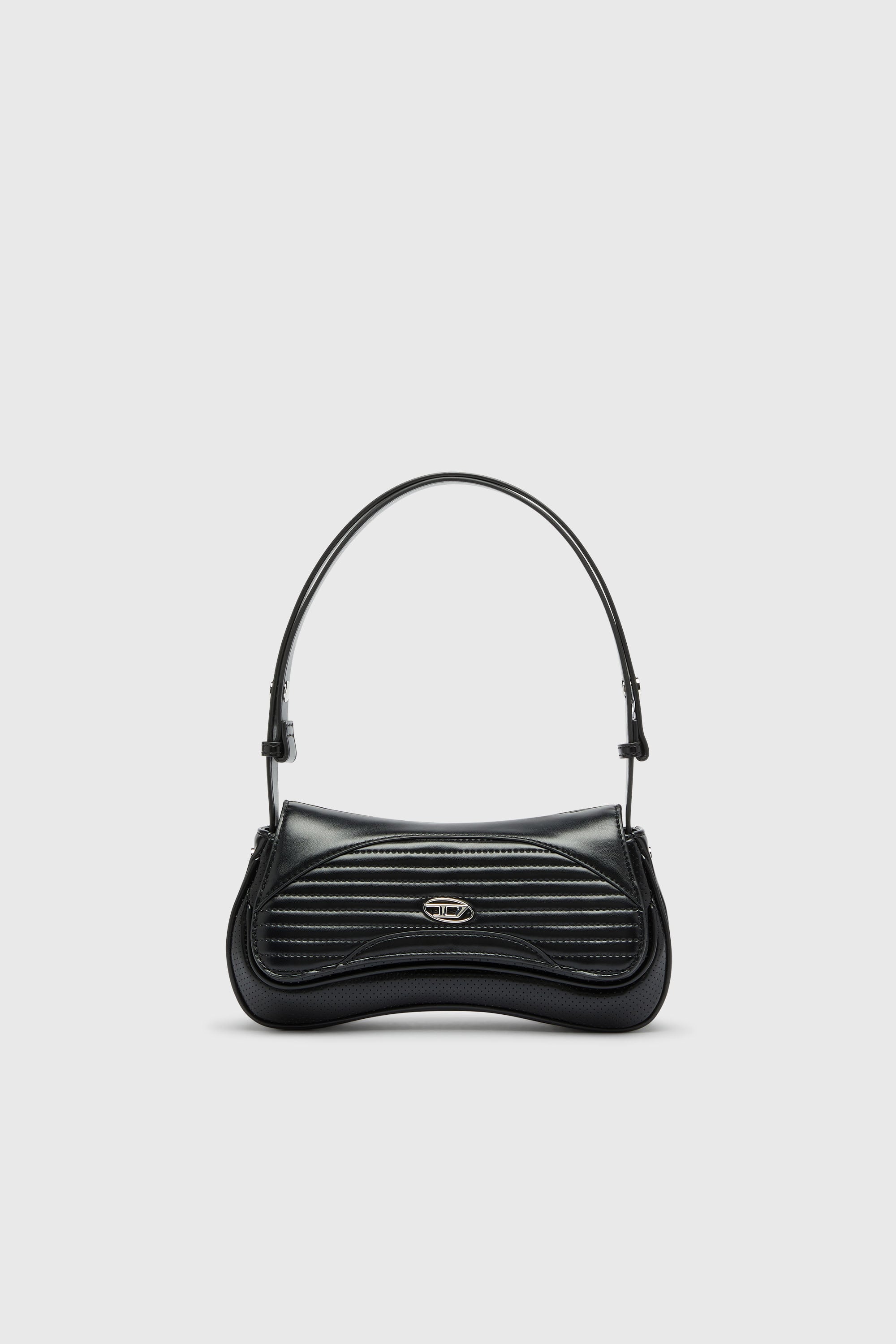 Diesel - PLAY CLUTCH, Female's Play - Clutch in perforated and quilted PU in Black - 1
