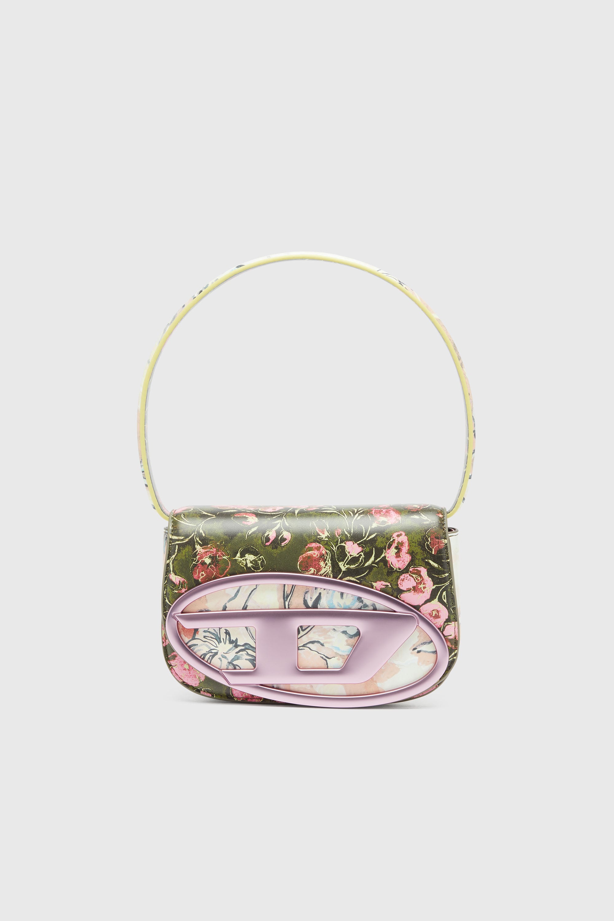 Diesel - 1DR, Female's 1DR-Iconic shoulder bag with floral print in Multicolor - 2