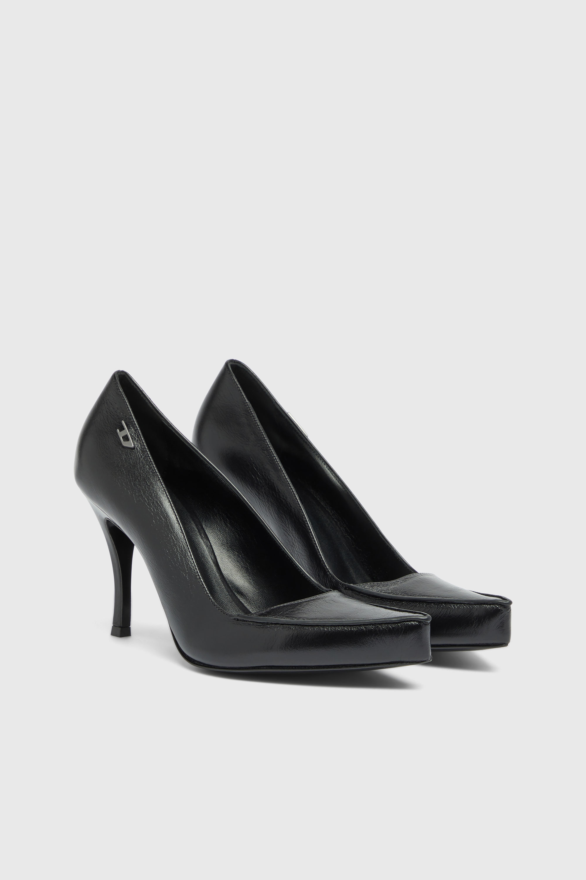 Diesel - D-LUCETTE-90-PUMP D, D-Lucette-Salones de piel Mujer in Negro - 2