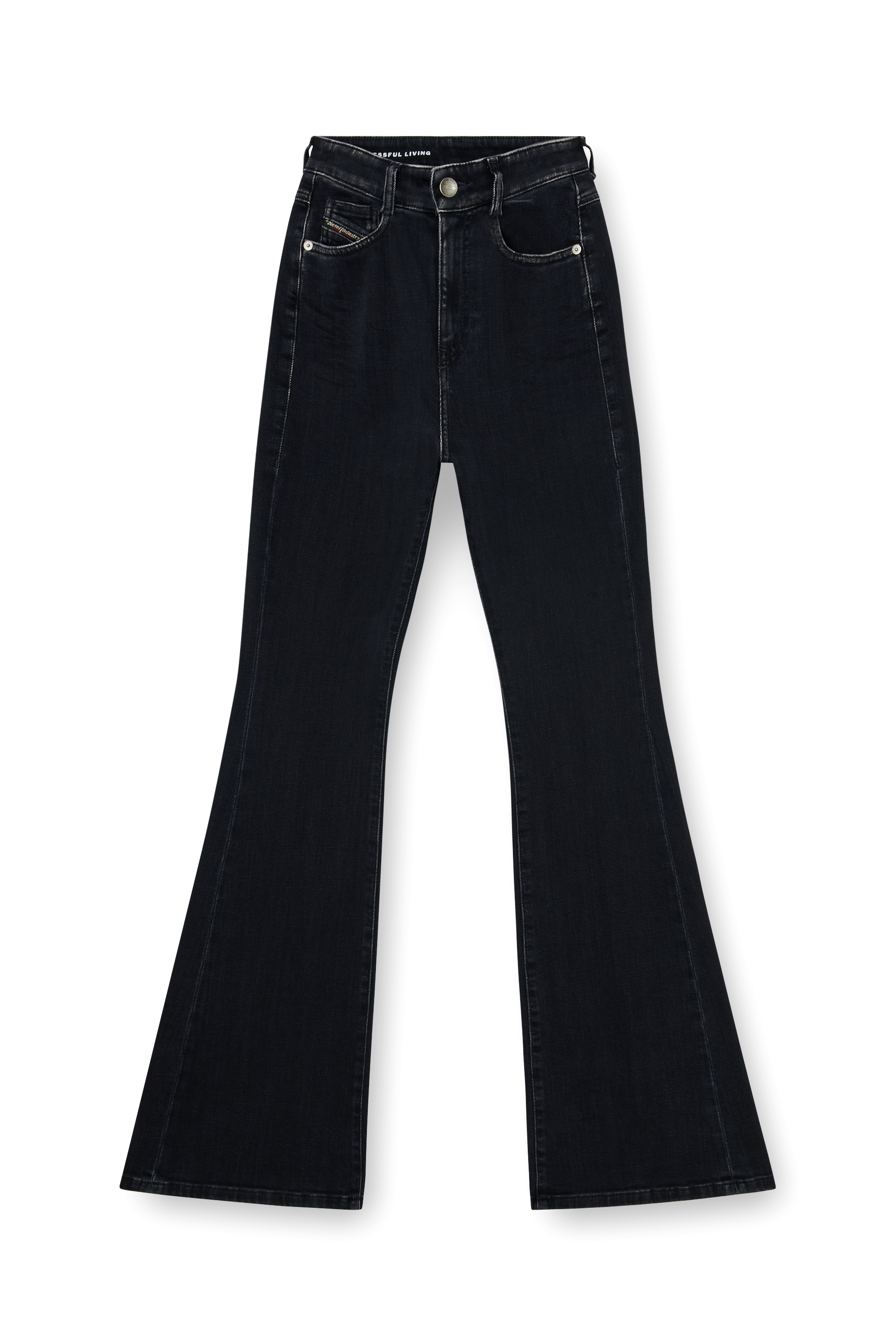 Diesel - Female's Bootcut Jeans 1973 D-Partt 09P75, Black/Dark Grey - 1