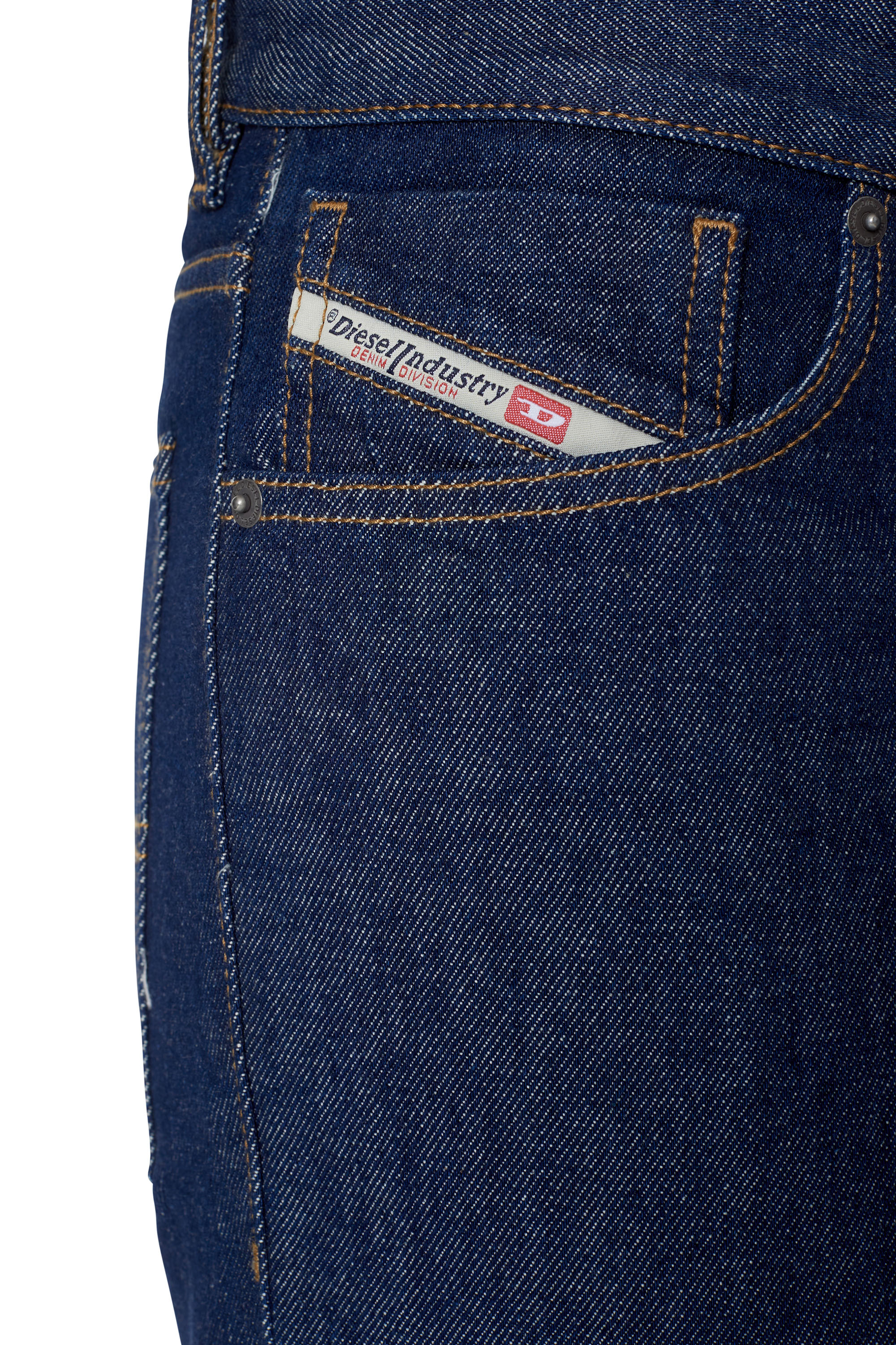 Diesel - Straight Jeans 1995 D-Sark Z9B85, Man's Straight Jeans - 1995 in Dark Blue - 6