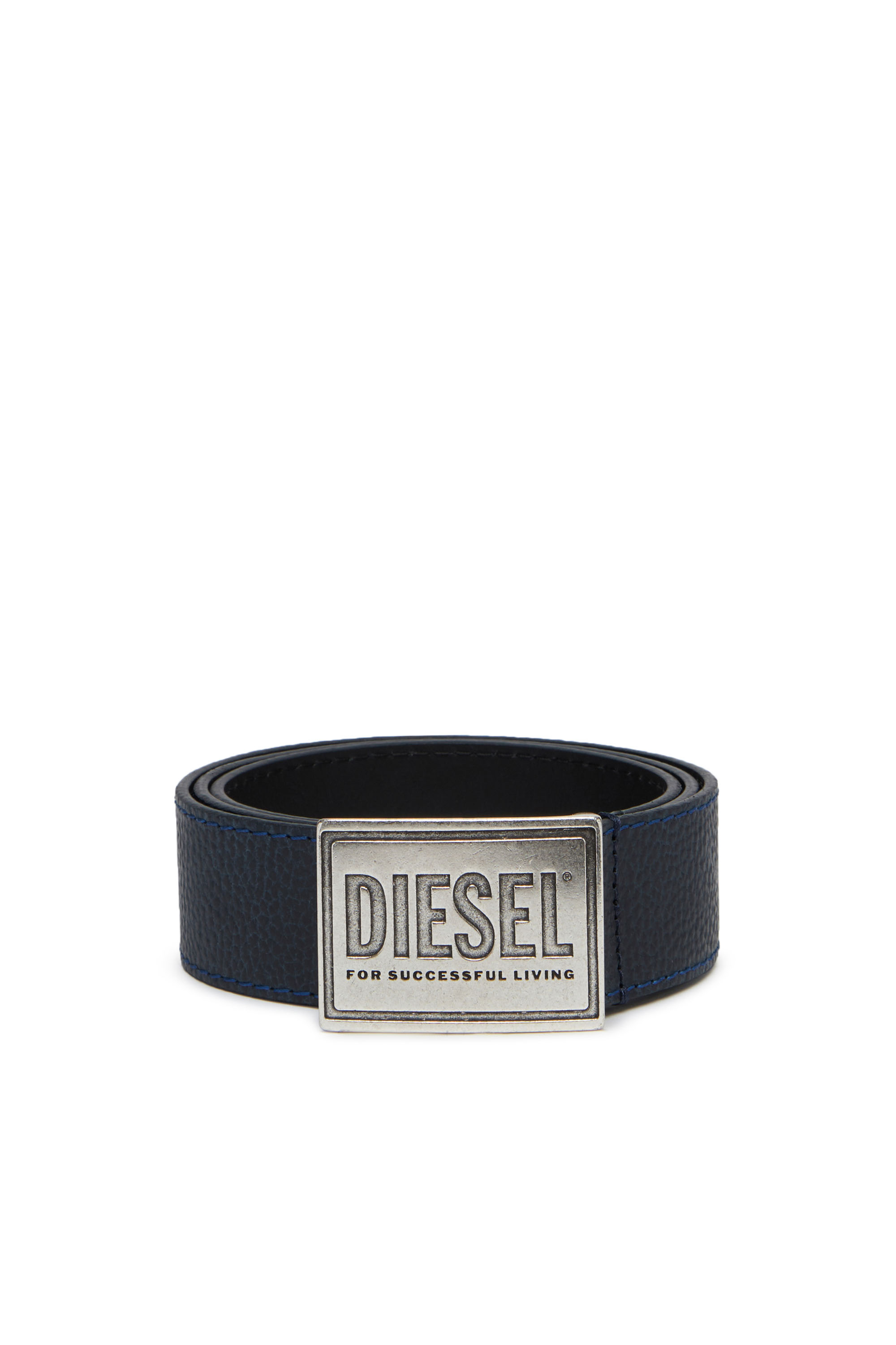 B-GRAIN II Man: Grained leather belt | Diesel