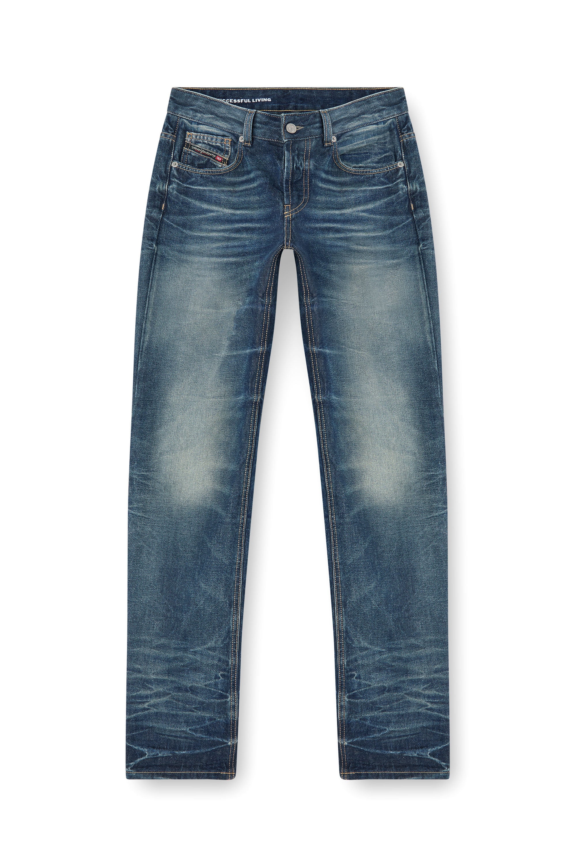 Diesel - Female's Regular Jeans D-Heel 0DBFC, Medium Blue - 3