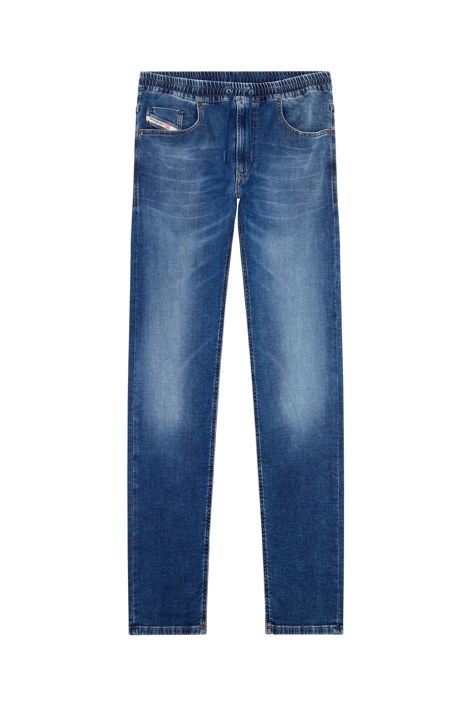 Men's Regular Jeans | Medium blue | Diesel 2030 D-Krooley Joggjeans®