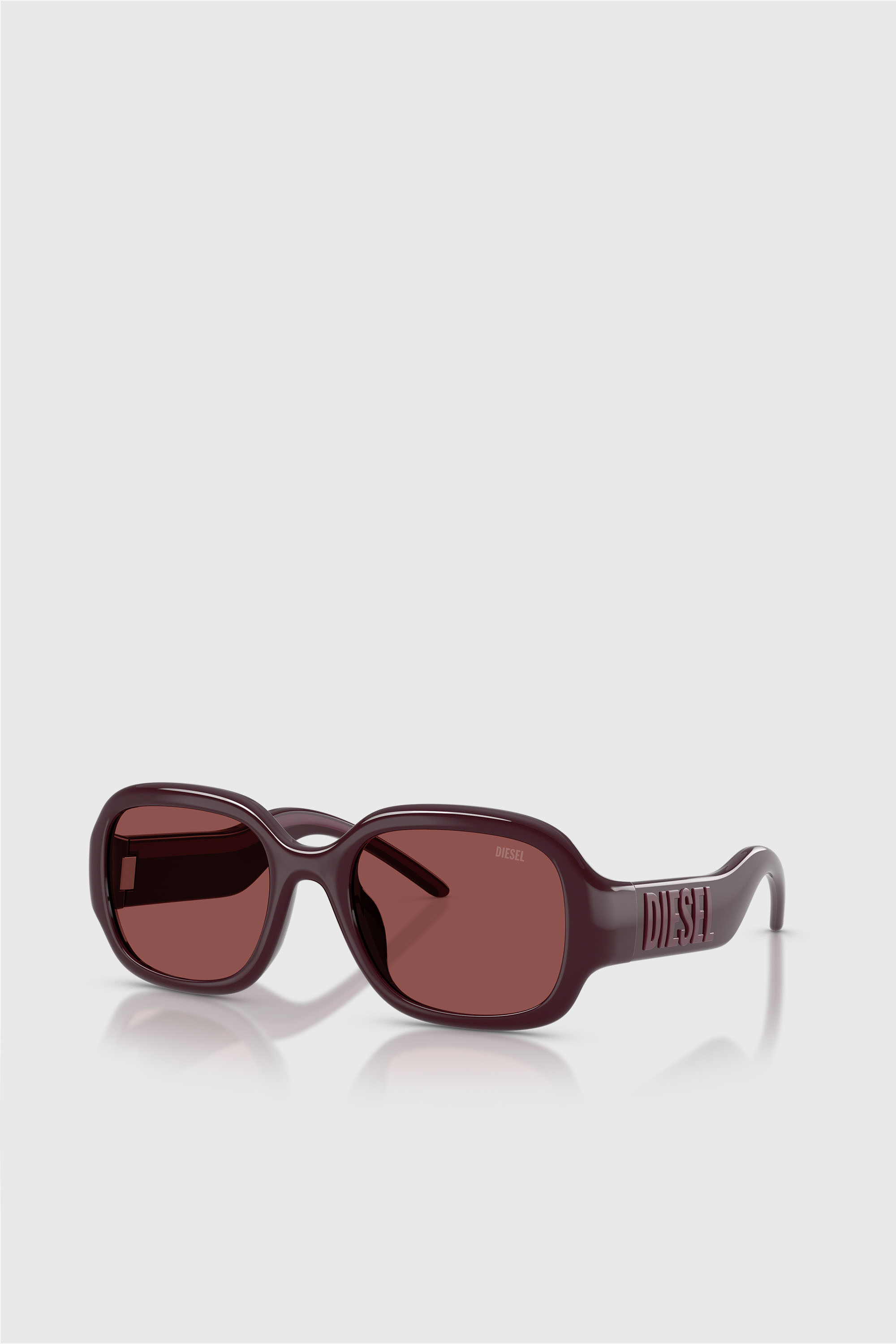 Diesel - 0DL3023U, Gafas de sol pillow Unisex in Rojo - 2