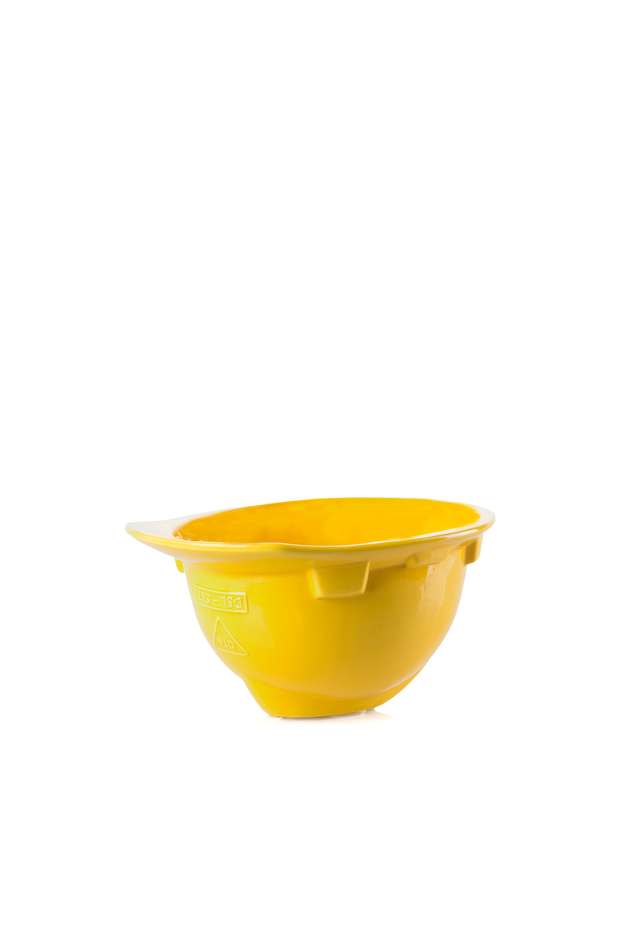 Diesel - 11057 WORK IS OVER, Contenedor de porcelana amarillo Unisex in Amarillo - 2