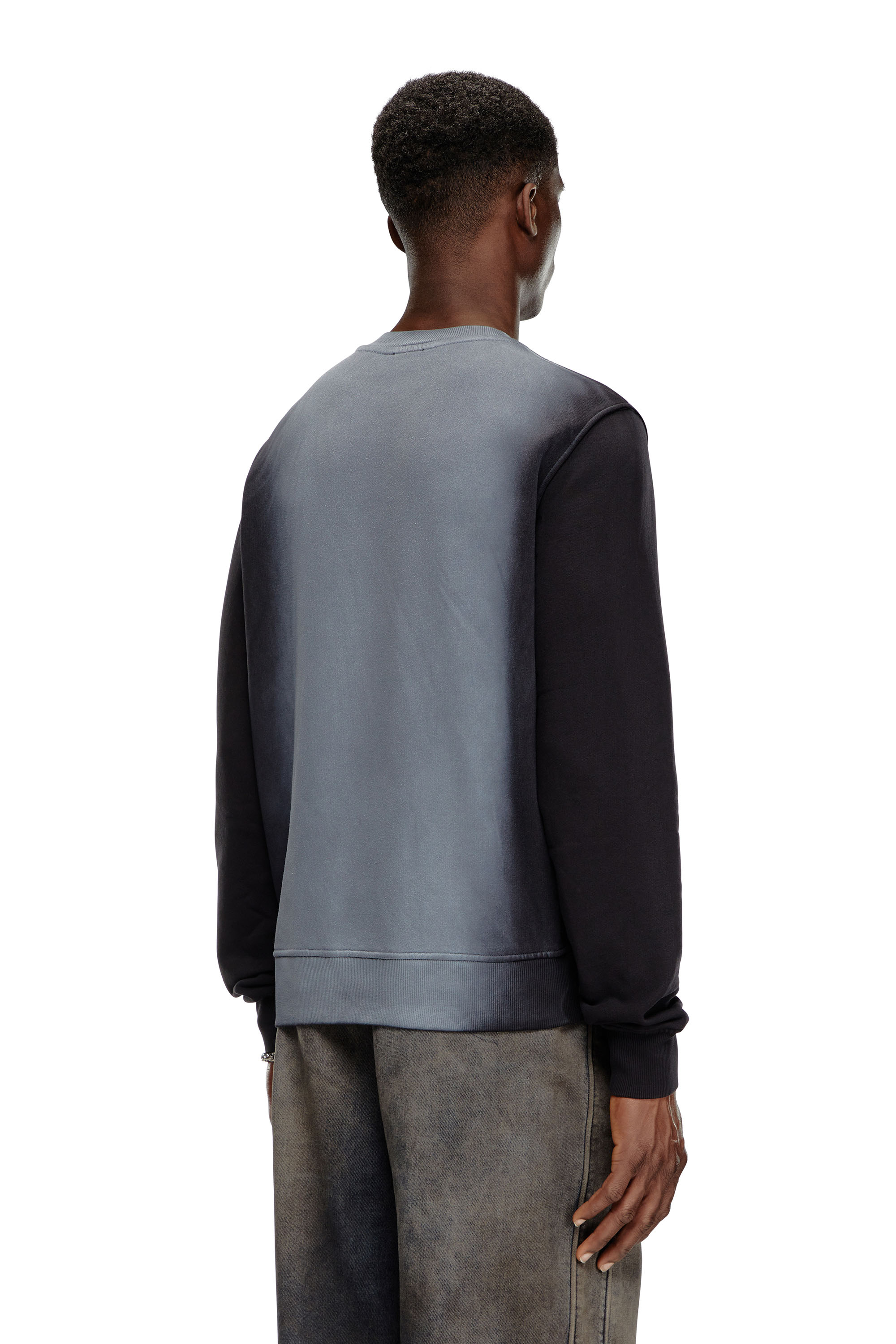 【DIESEL】S-Ginn-K48 Diesel_S-GINN-K48 FELPA_SWEATSHIRT_Blue_M Große Größen