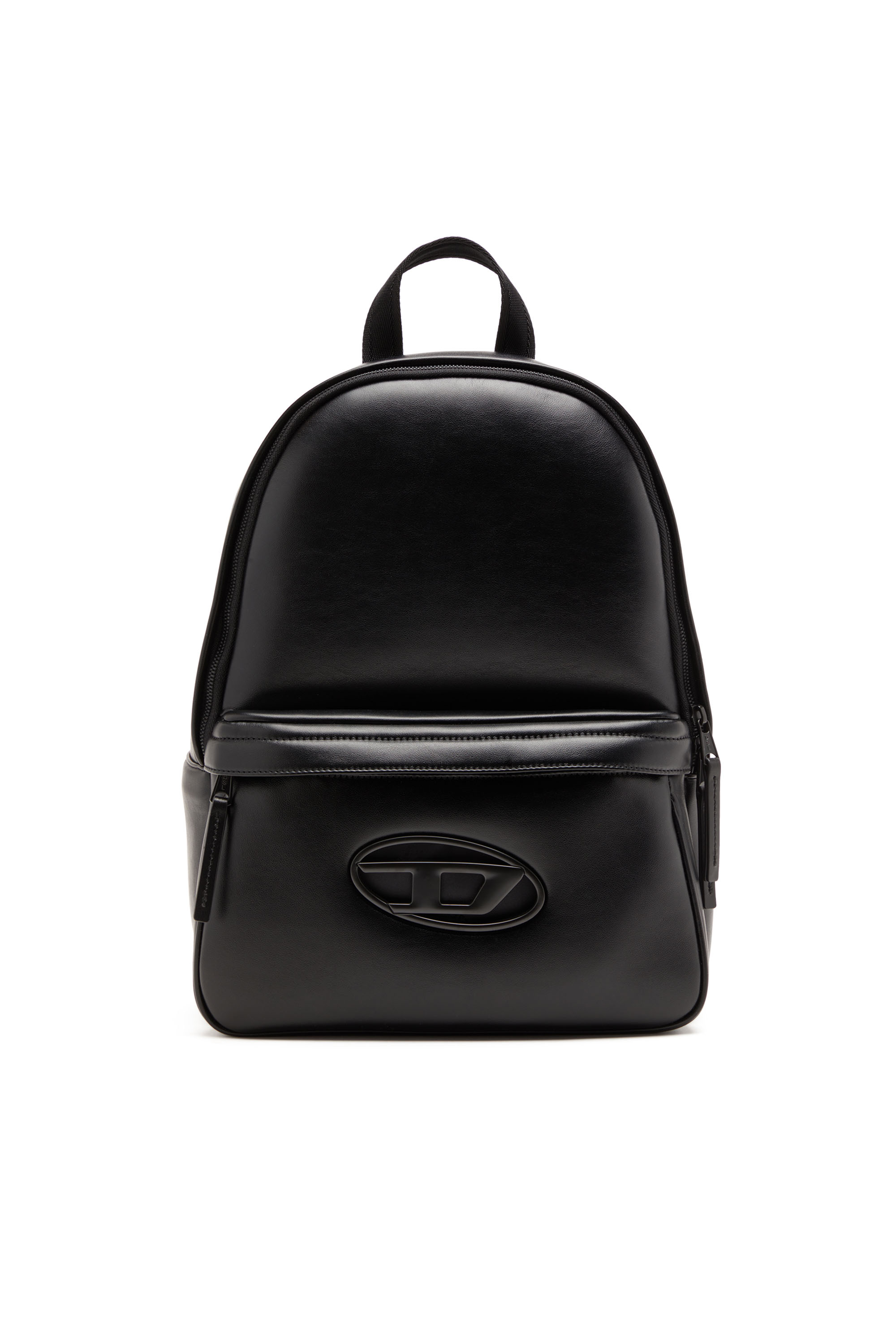 Diesel - HOLI-D BACKPACK M, Holi-D-Sac à dos en néoprène contrecollé Homme in Noir - 1