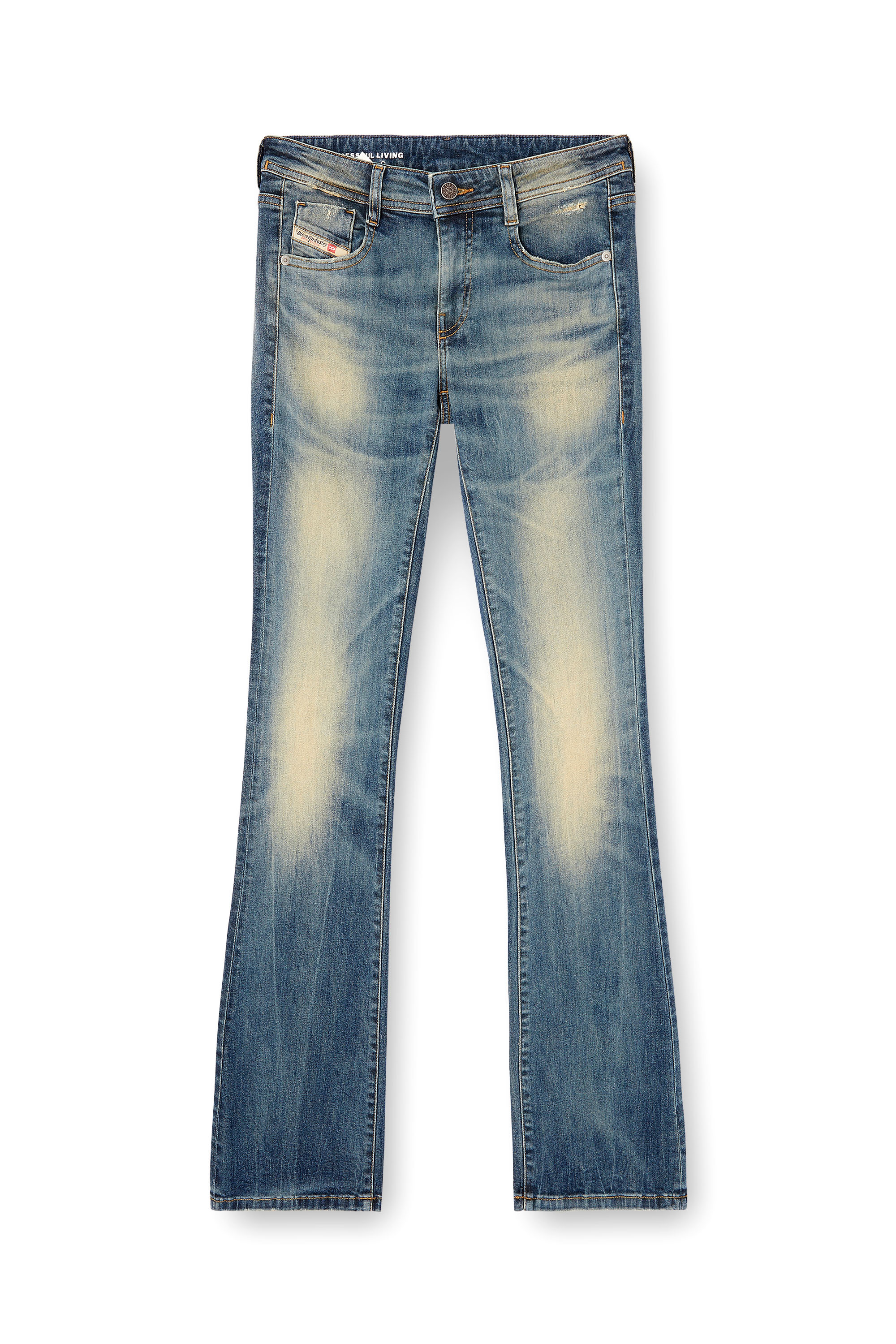 Bootcut Jeans 1969 D-Ebbey 0ADBP, Bleu moyen