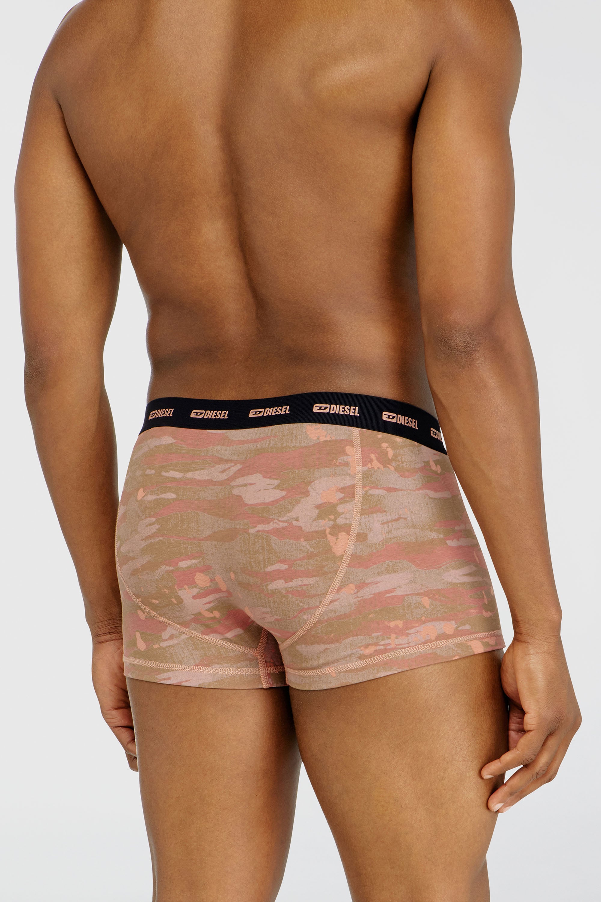 Diesel - DAMIEN-UTLT-3PACK, Male's Three-pack of boxer briefs plain and camo in Multicolor - 3