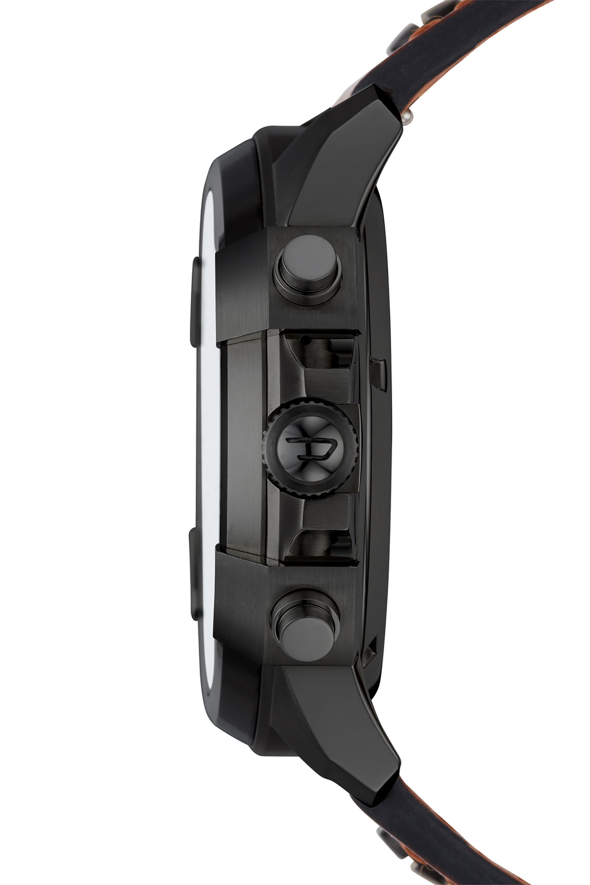 Diesel - DT2002, Smartwatch con pantalla t&aacute;ctil y correa marr&oacute;n, 48&nbsp;mm Hombre in Marr&oacute;n - 3