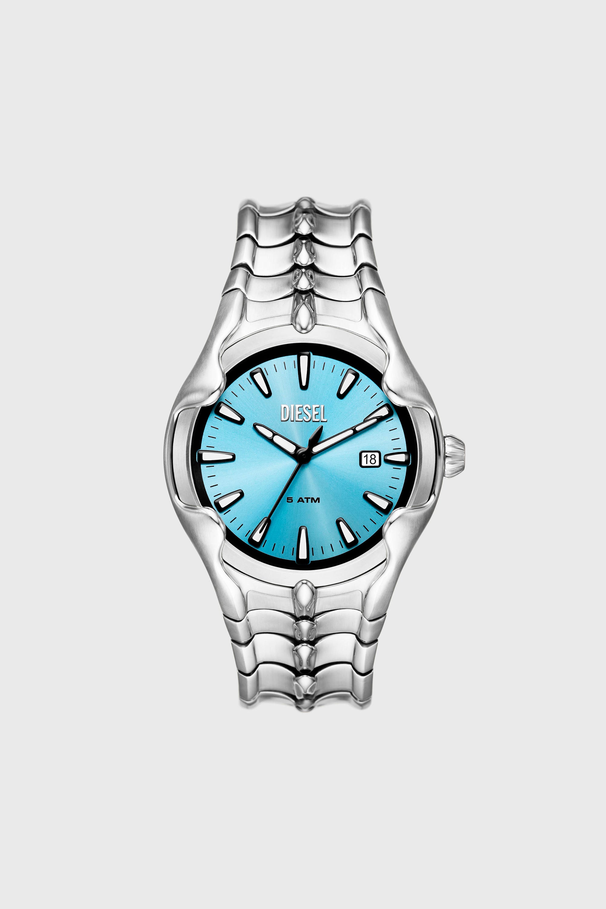 Diesel - DZ2200, Reloj Vert de acero inoxidable Hombre in Plateado - 1