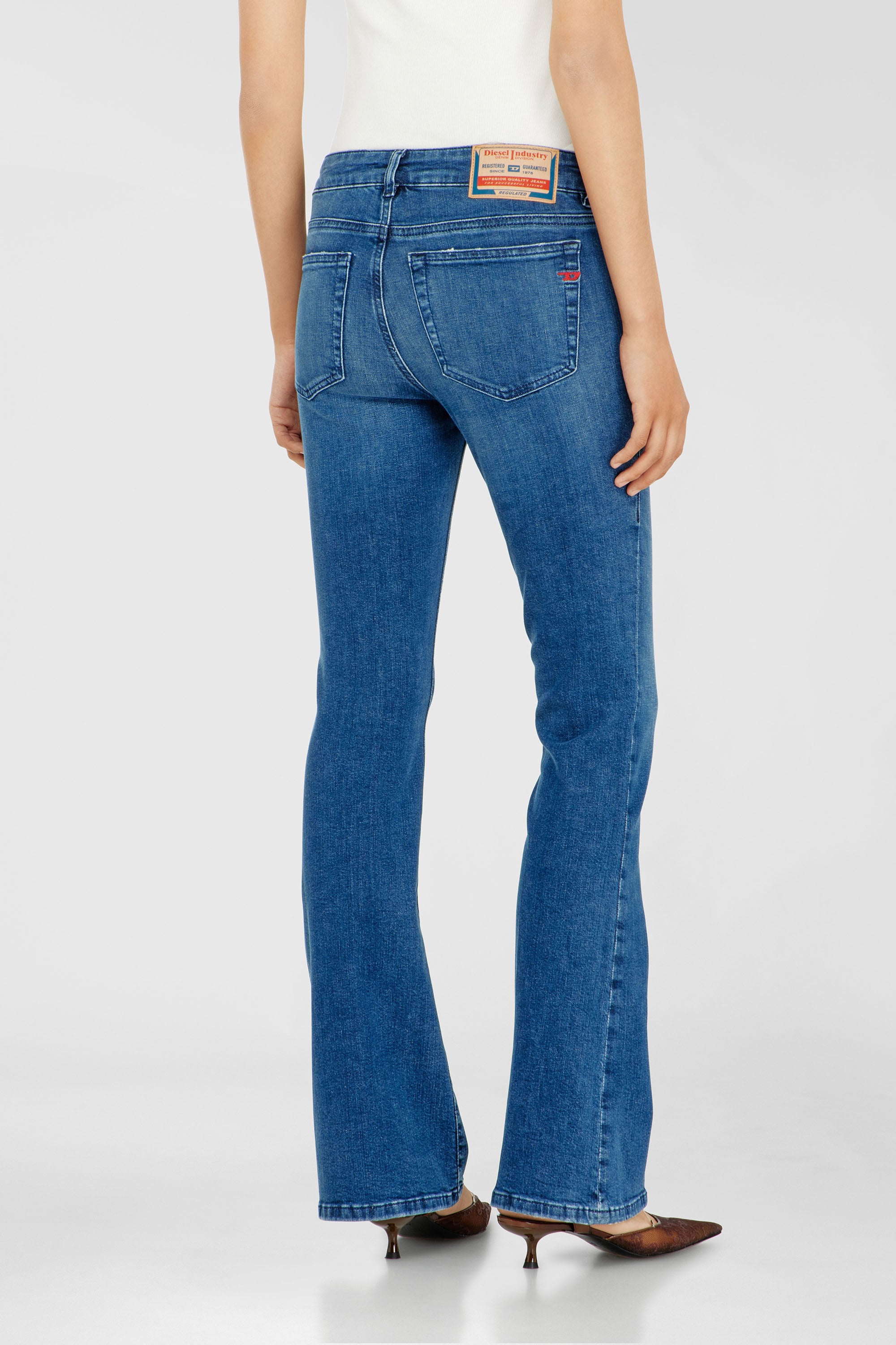 Diesel - Female's Bootcut Jeans 1969 D-Ebbey 0ADBB, Medium Blue - 2