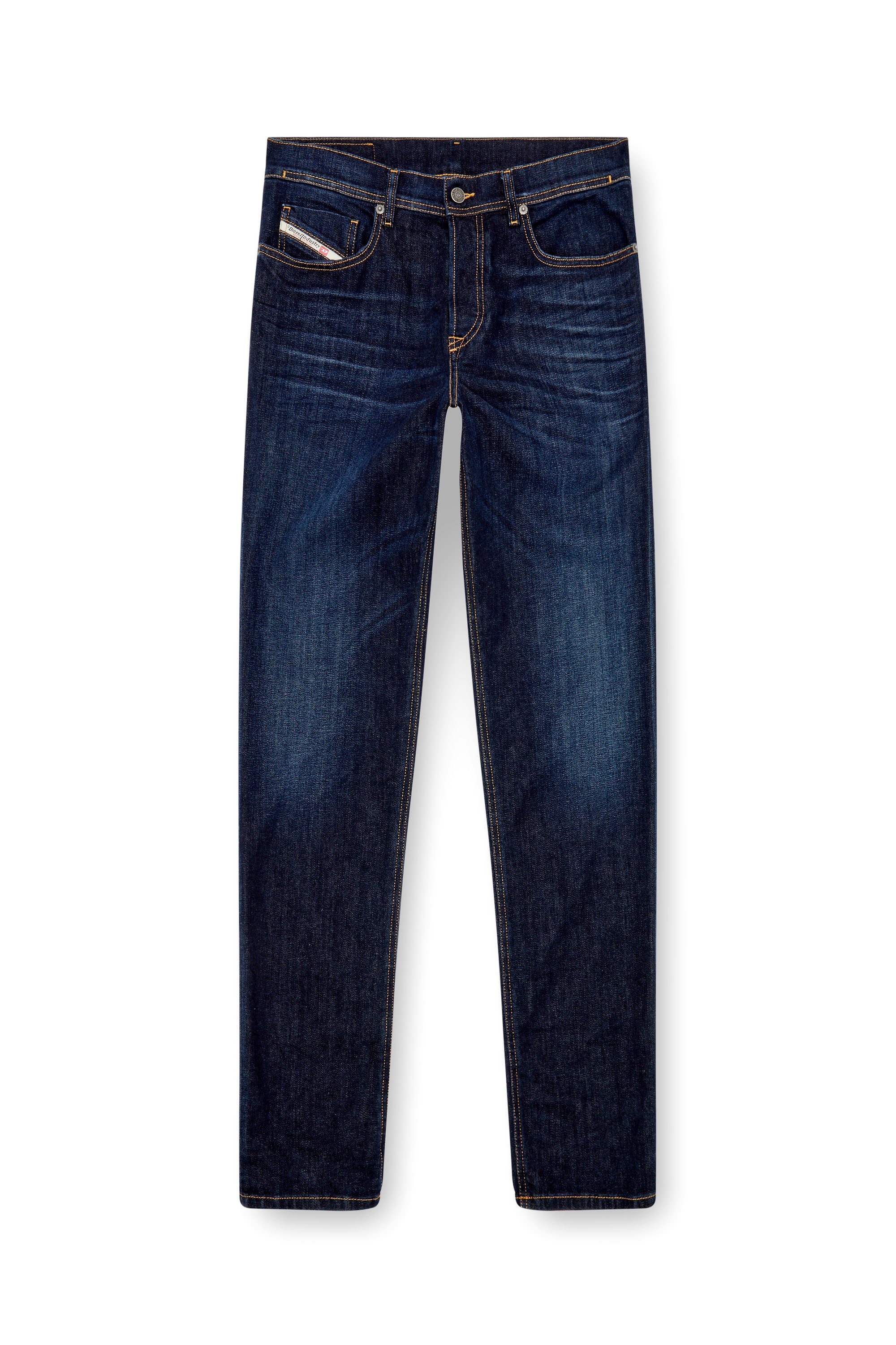 Regular Jeans 2023 D-Finitive 009ZS, Dark Blue Diesel - Male's Regular Jeans 2023 D-Finitive 009ZS, Dark Blue - 2