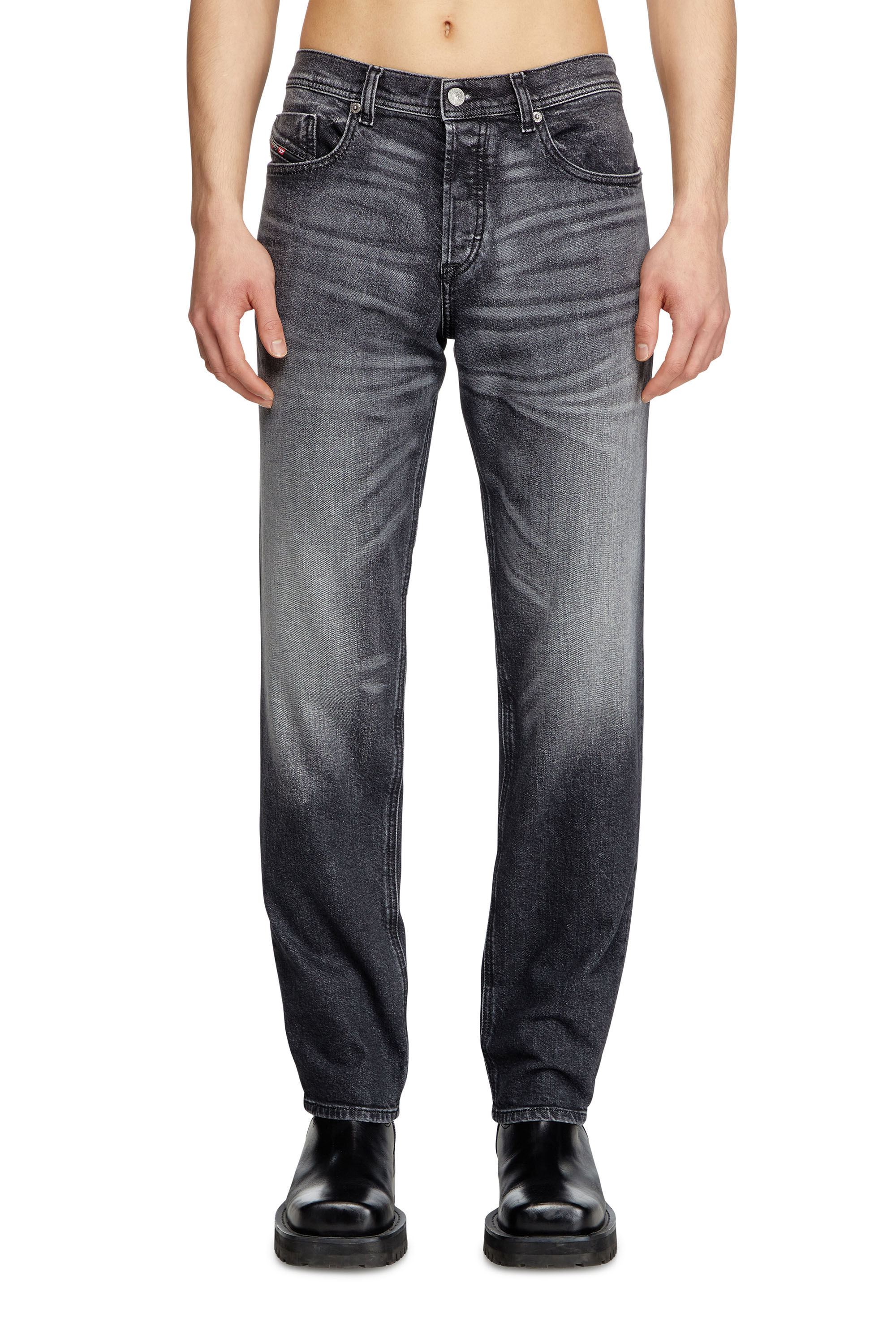 Regular Jeans 2023 D-Finitive 09L52, Negro/Gris oscuro Diesel - Regular Jeans 2023 D-Finitive 09L52 Hombre, Negro/Gris oscuro - 3