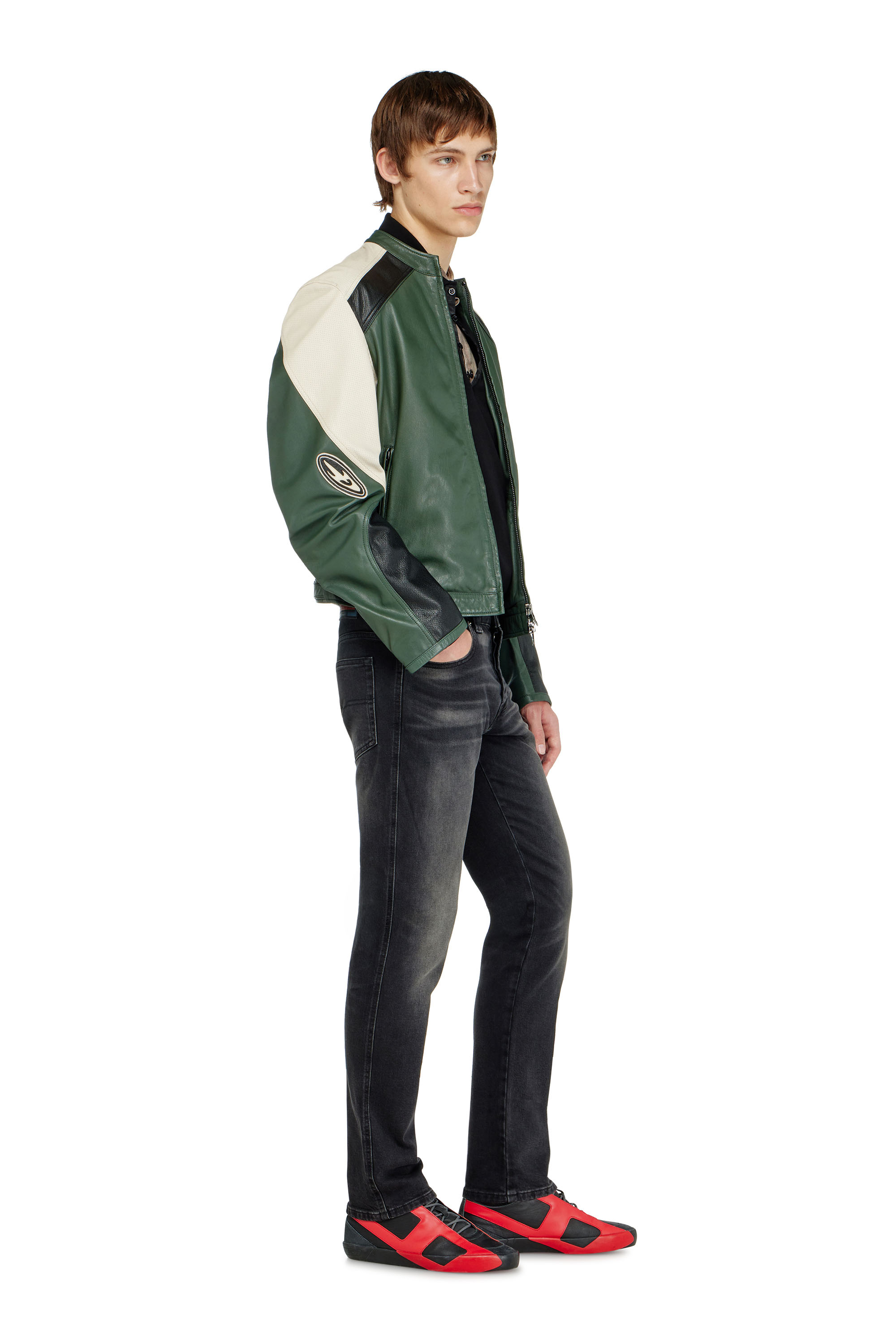 Diesel - Slim Jeans 1993 D-Vyl 0KBBN Hombre, Negro/Gris oscuro - 2