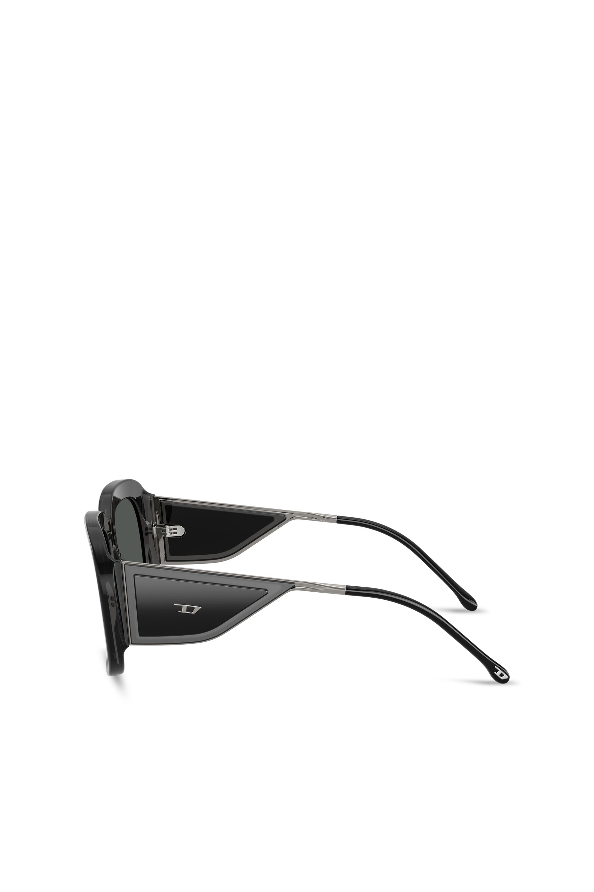 Diesel - 0DL2015U, Gafas de sol cuadradas Unisex in Negro - 3
