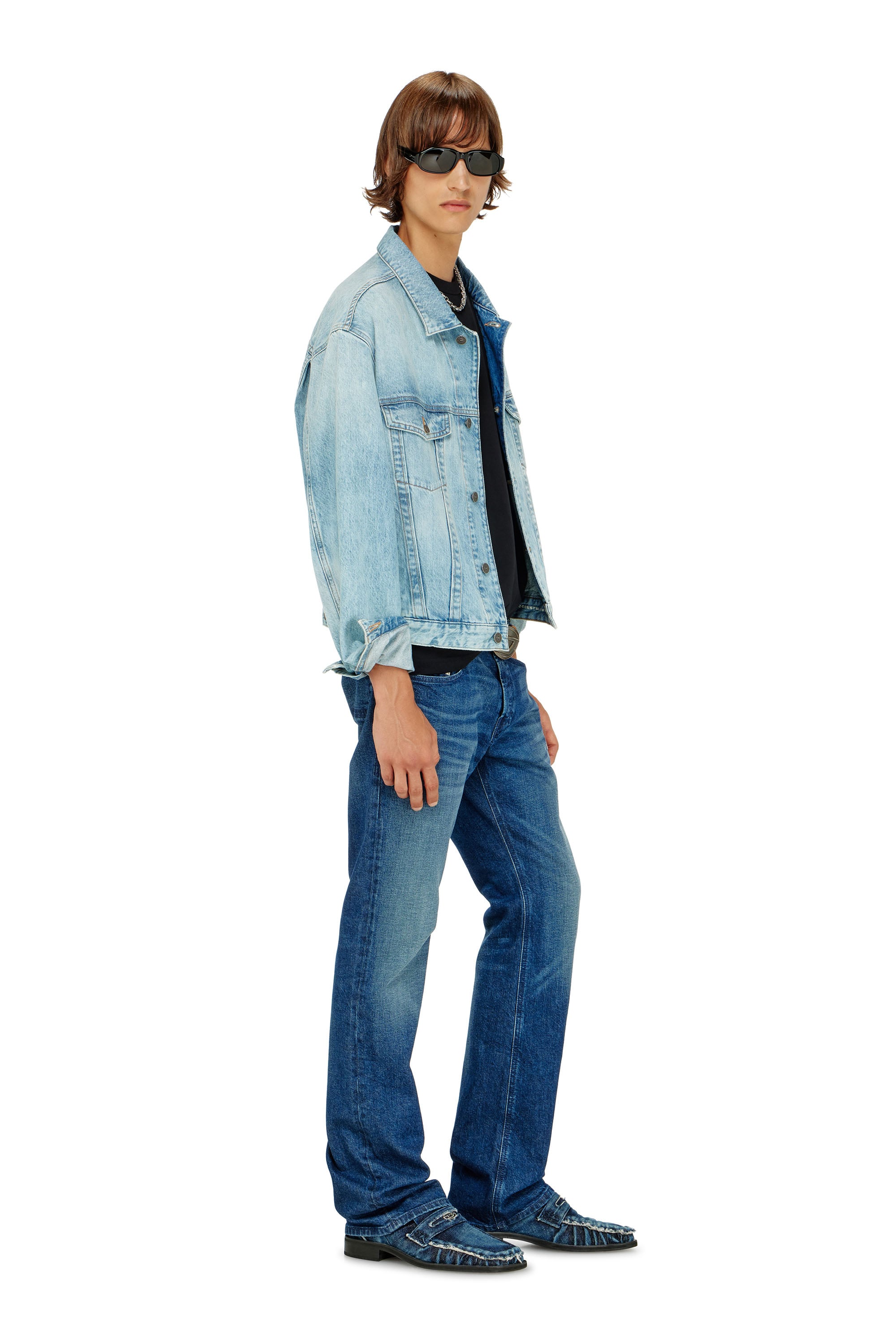 Diesel - Male's Bootcut Jeans 2007 Zatiny 09L51, Dark Blue - 2