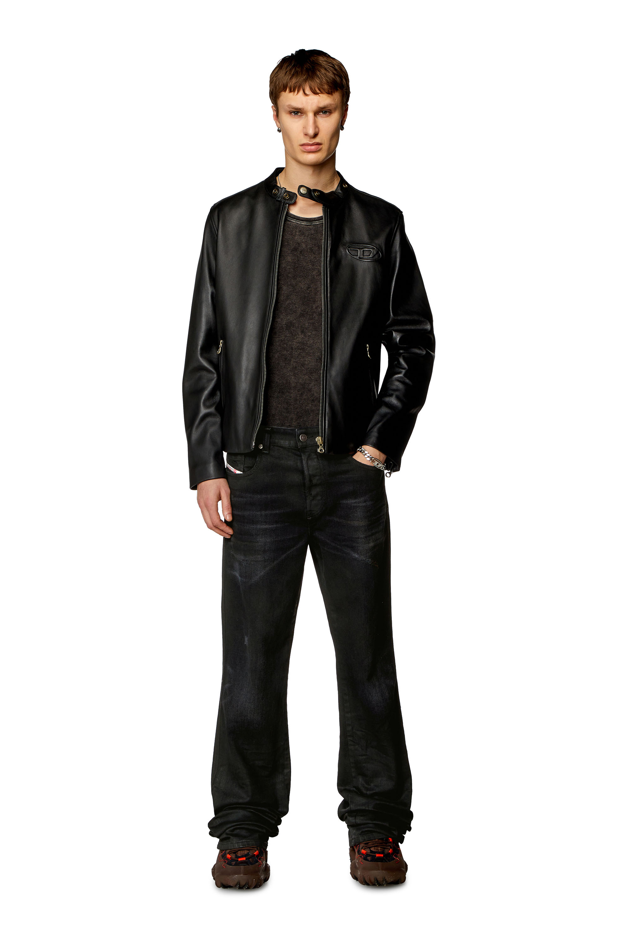 Diesel - Male's Bootcut Jeans 1998 D-Buck 09I19, Black/Dark Grey - 2