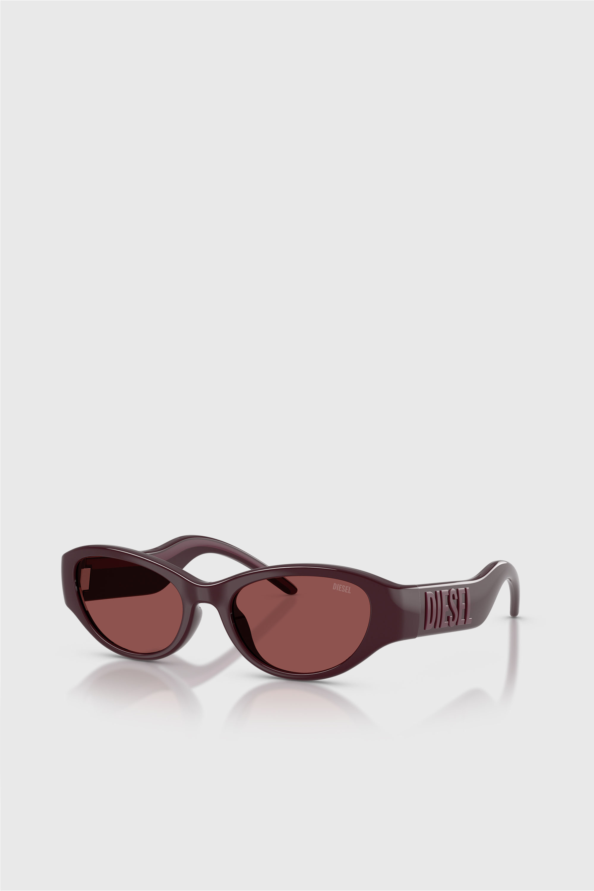 Diesel - 0DL3021U, Gafas de sol cat-eye Mujer in Rojo - 2