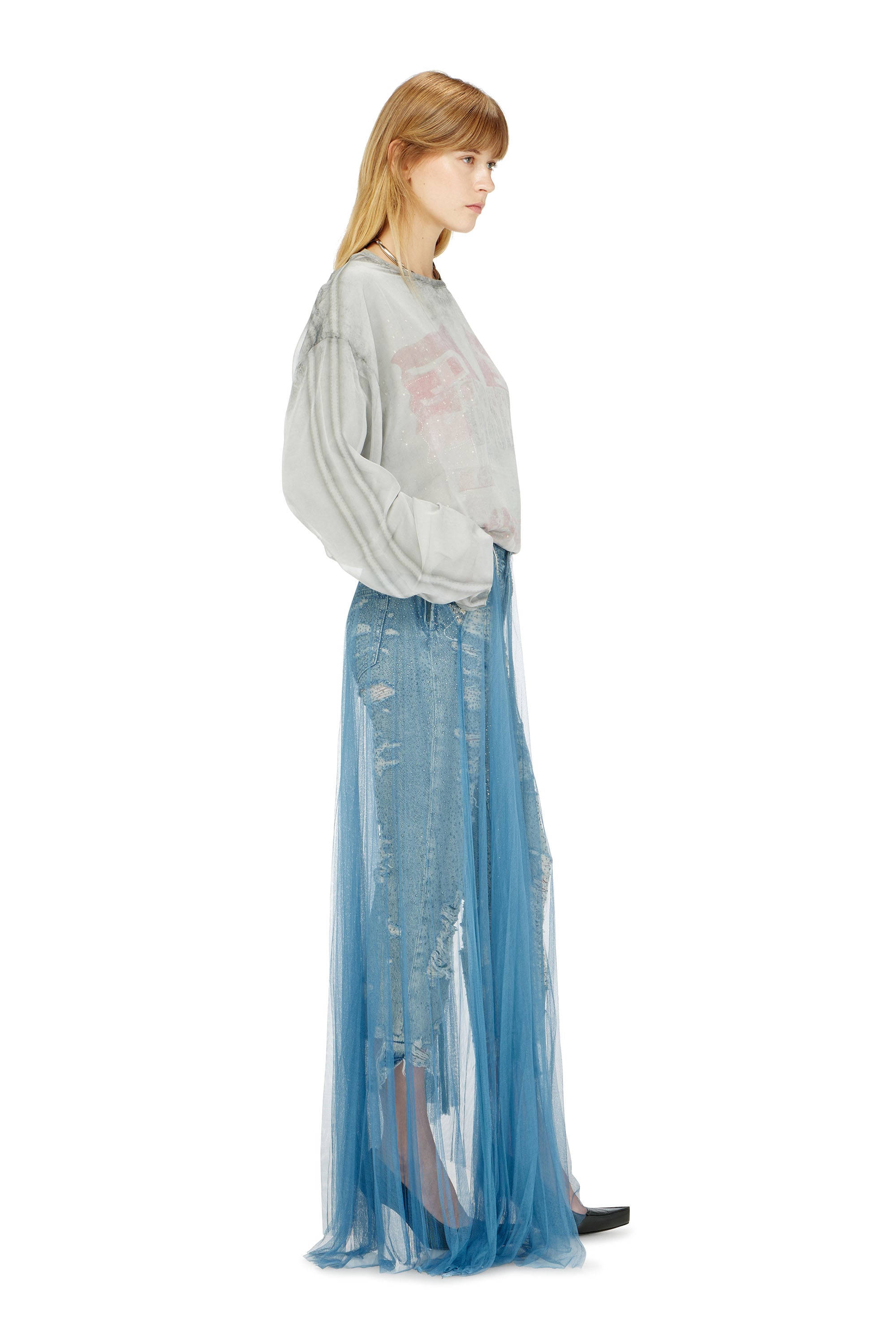 Diesel - Female's Regular Jeans D-Aisi 0DBER, Medium Blue - 2