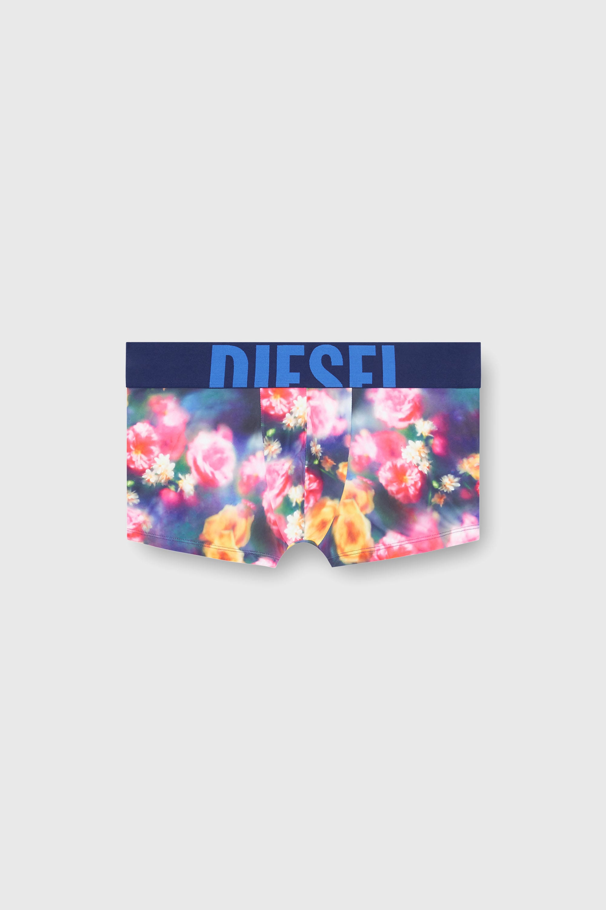 Diesel - DAMIEN-D-POP-55, Male's Trunks in stretch fabric with all-over florals in Multicolor - 1
