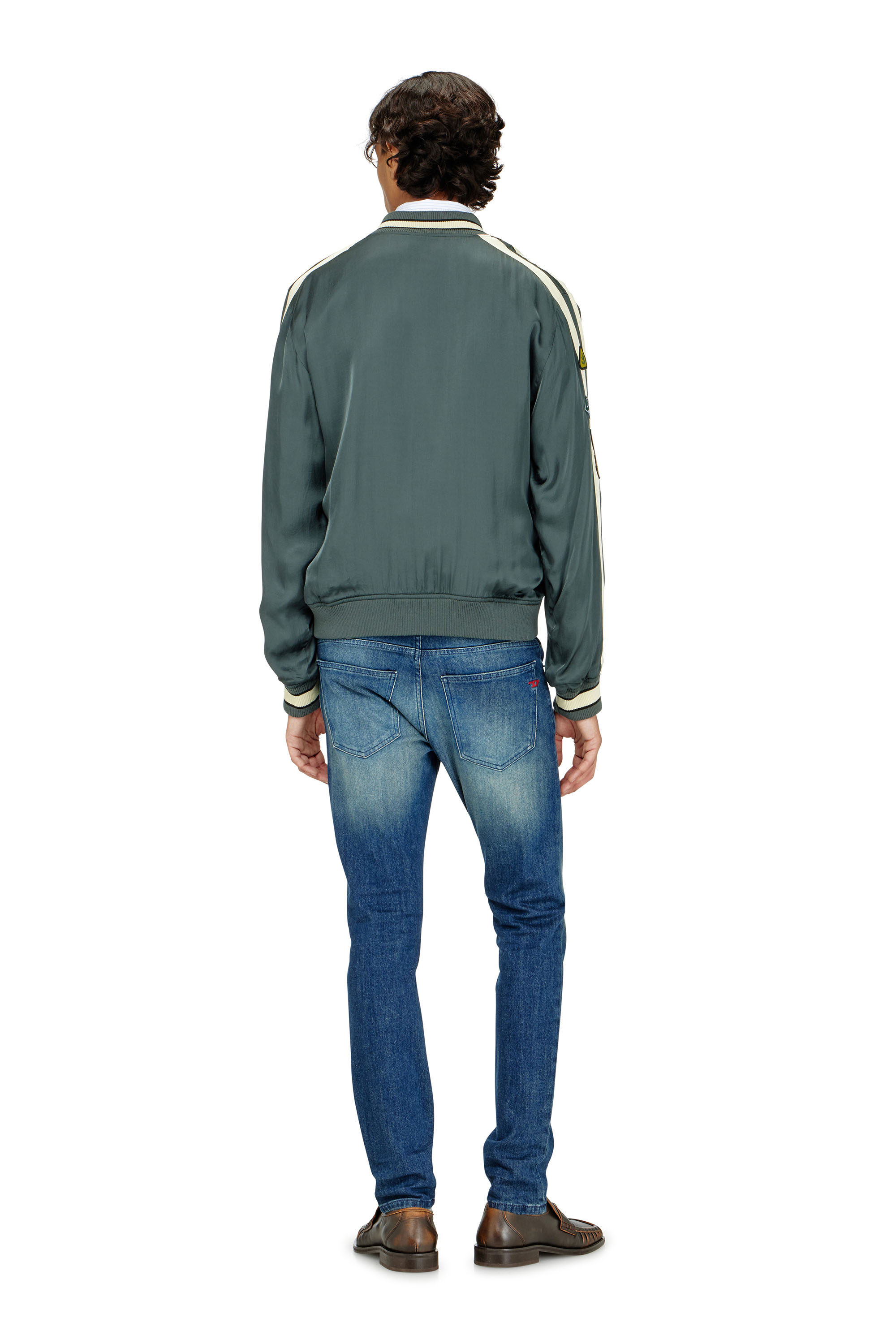 Diesel - Male's Slim Jeans 2019 D-Strukt 0KBBR, Dark Blue - 3
