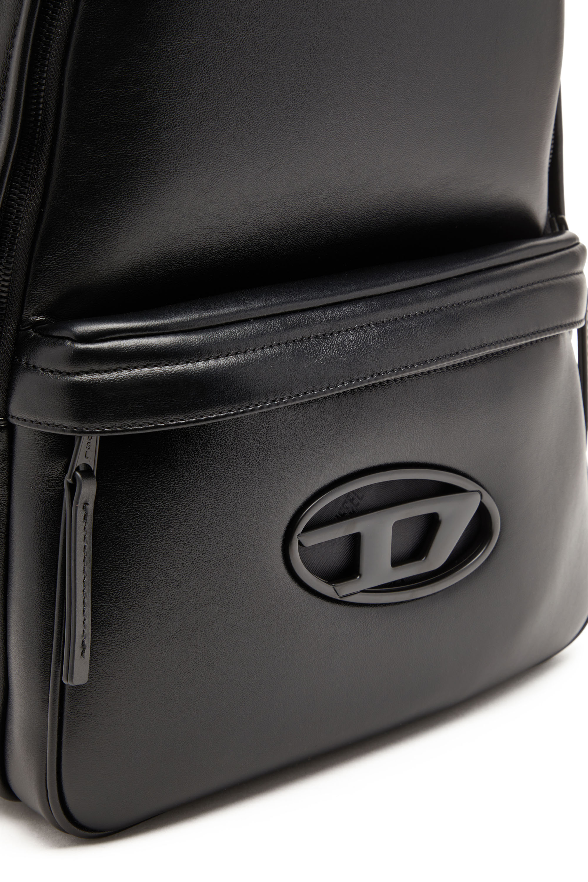 Diesel - HOLI-D BACKPACK M, Holi-D-Sac à dos en néoprène contrecollé Homme in Noir - 5