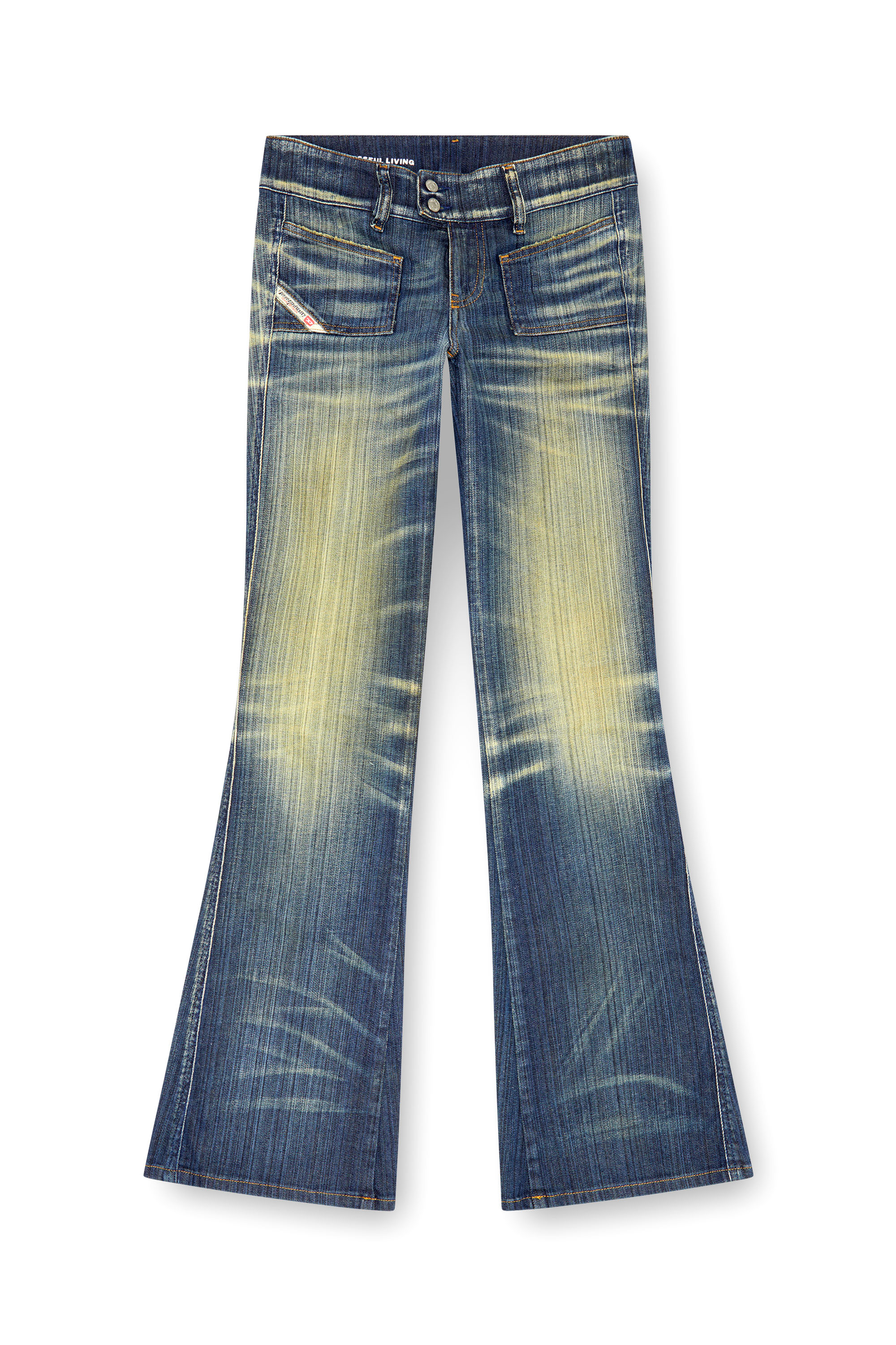 Diesel - Woman's Bootcut Jeans D-Hush 09J46, Dark Blue - 4