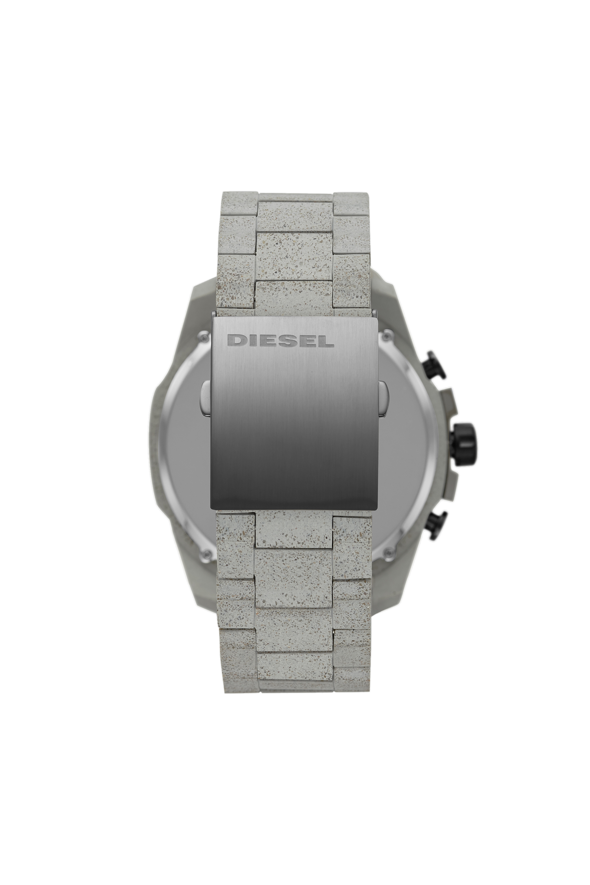 Diesel - DZ4513, Montre chronographe Mega Chief en b&eacute;ton Homme in Gris argent&eacute; - 2