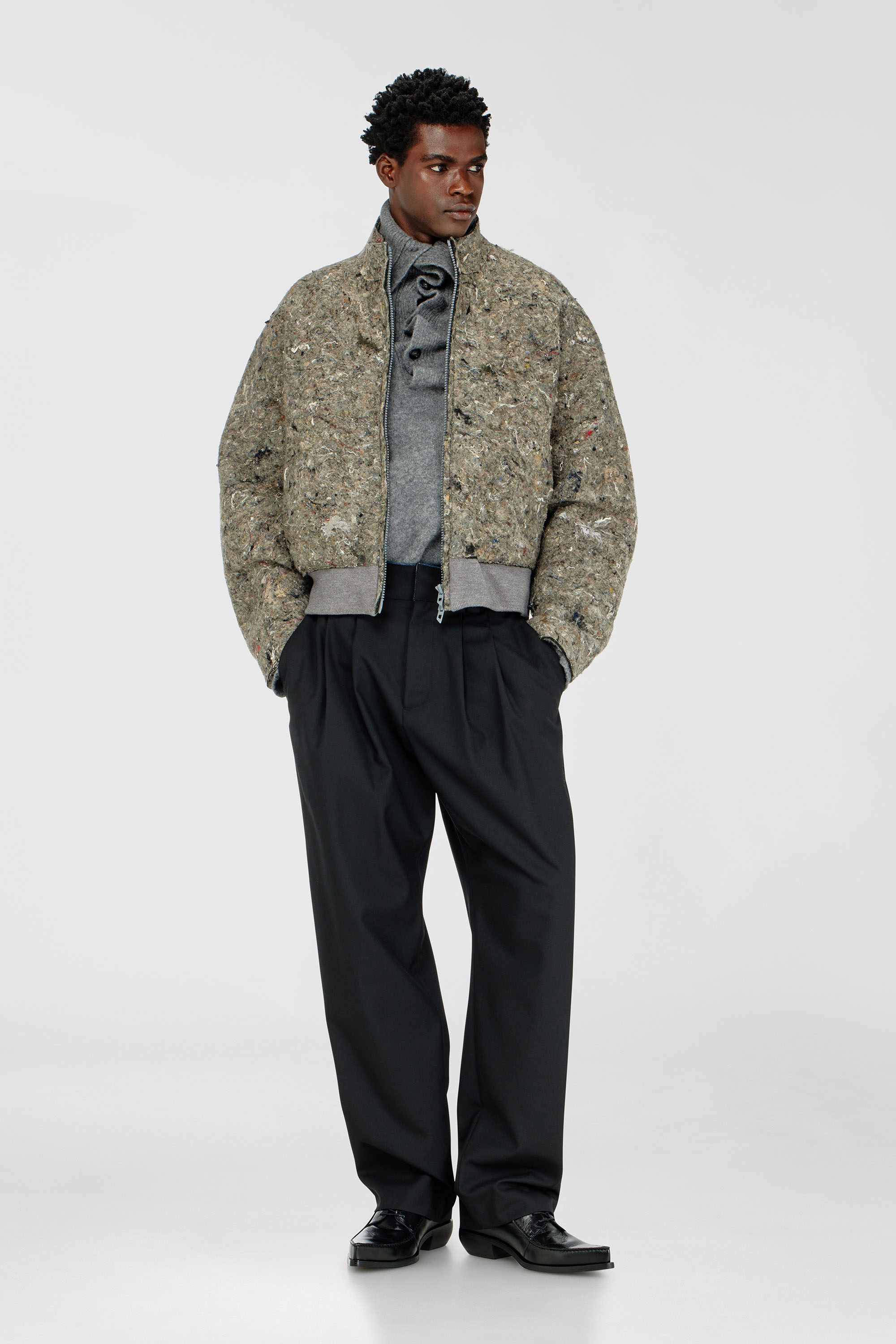 Pantal&oacute;n sastre con detalle vaquero