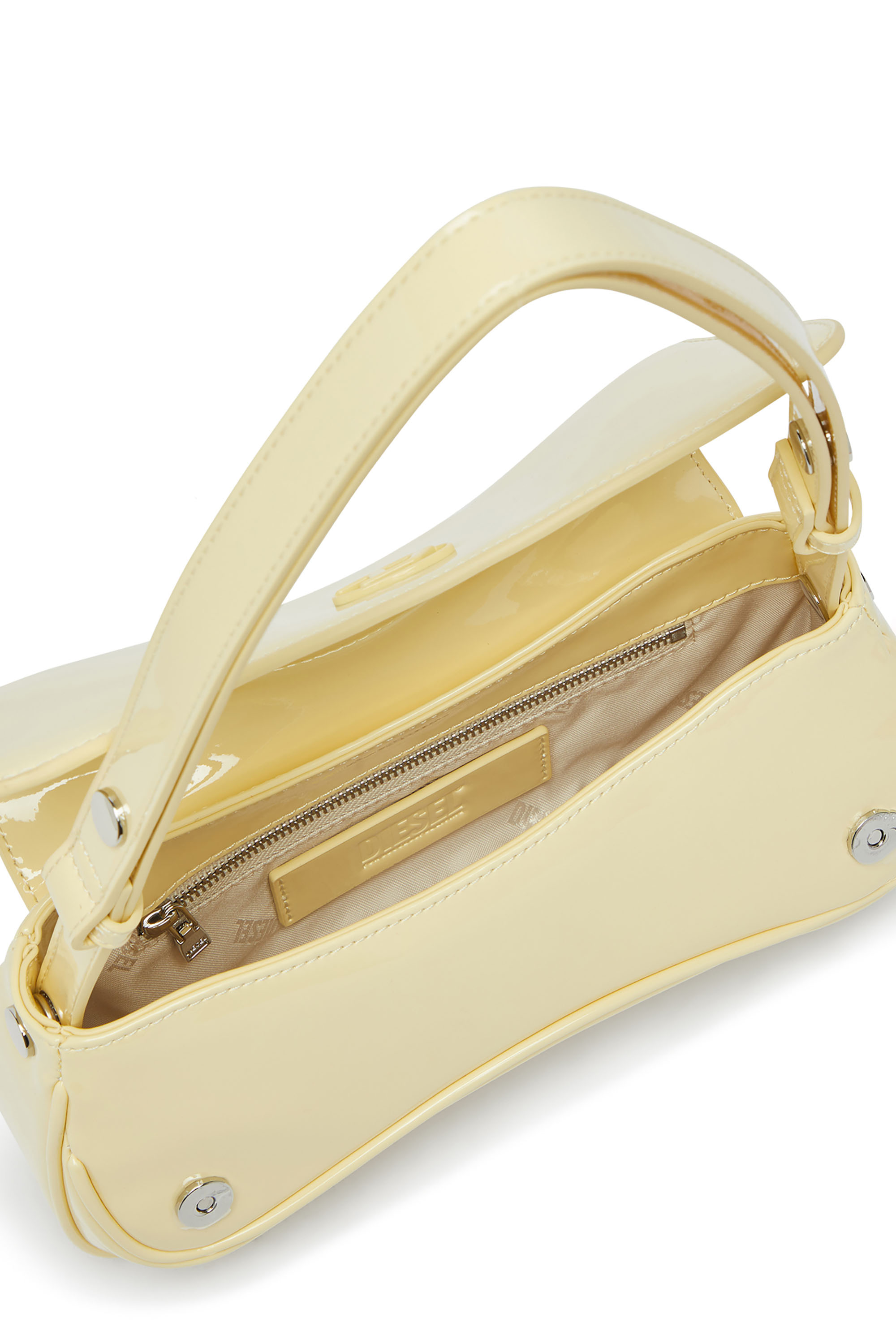 Diesel - PLAY CLUTCH, Play-Clutch de poliuretano brillante Mujer in Amarillo - 3
