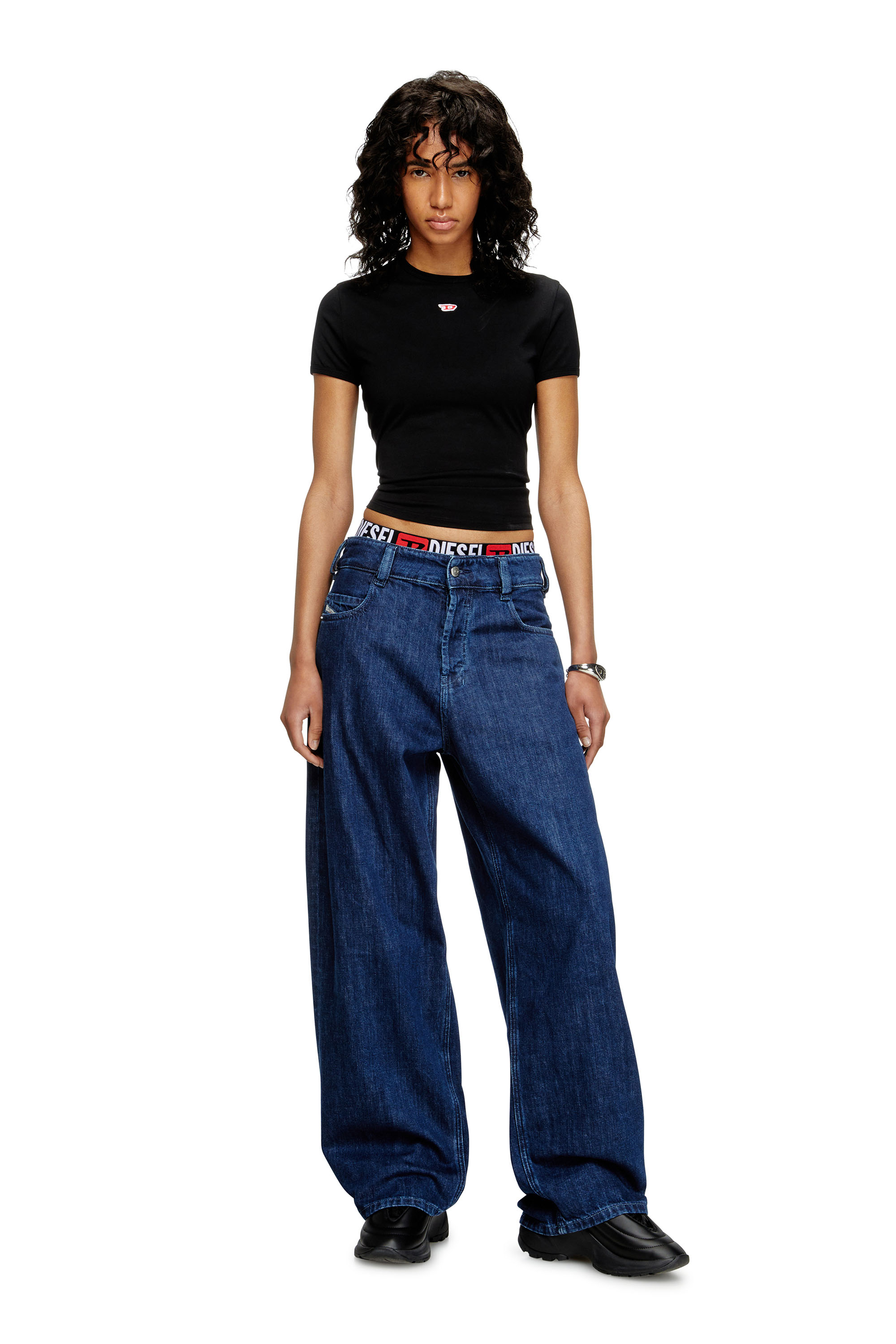 Relaxed Jeans 1997 D-Enim 0DBDX, Bleu Foncé Diesel - Relaxed Jeans 1997 D-Enim 0DBDX Mixte, Bleu Foncé - Image 7