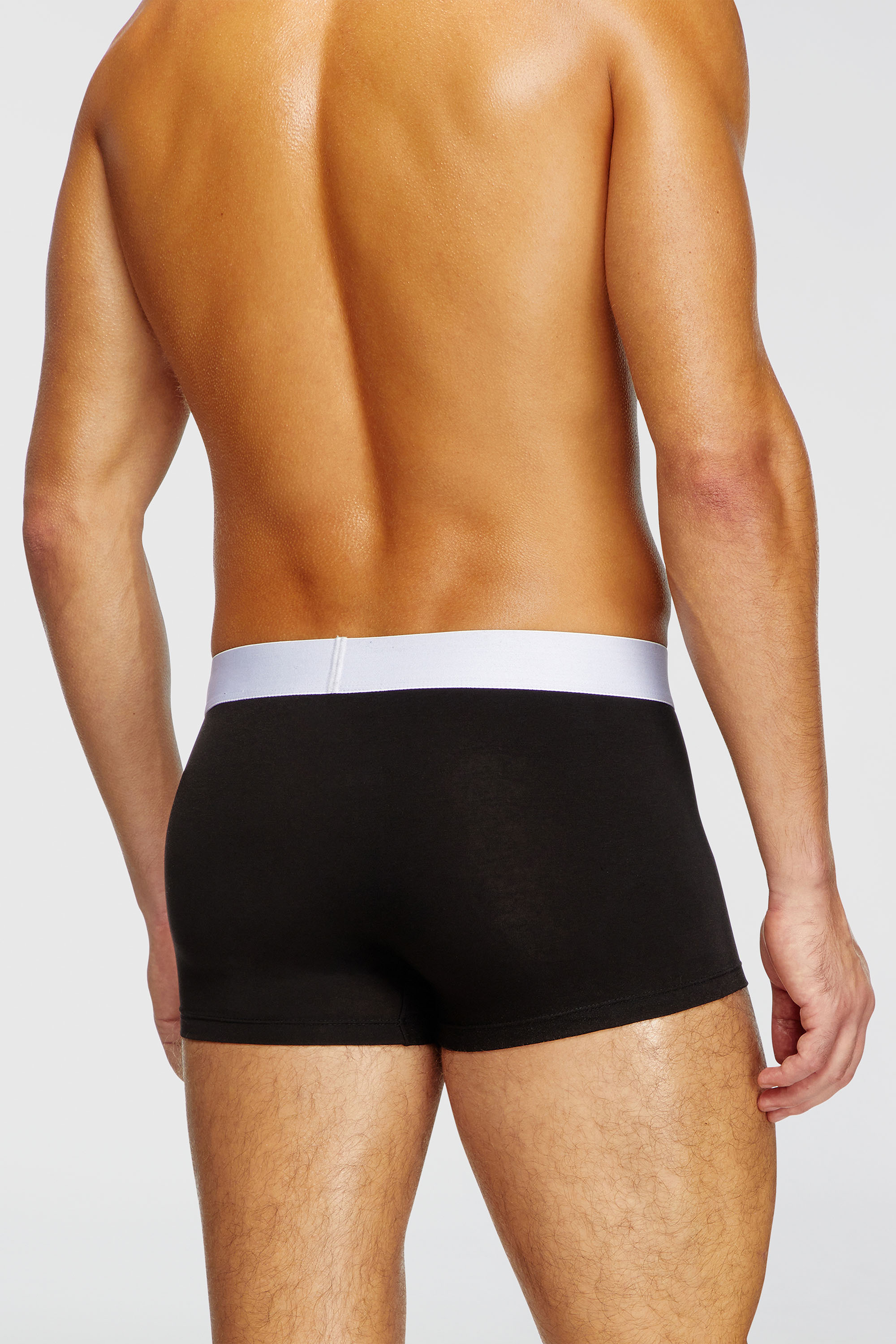 Diesel - DAMIEN-D-POP-3PACK-40, Man's Three-pack boxer briefs in stretch cotton in Black - 3