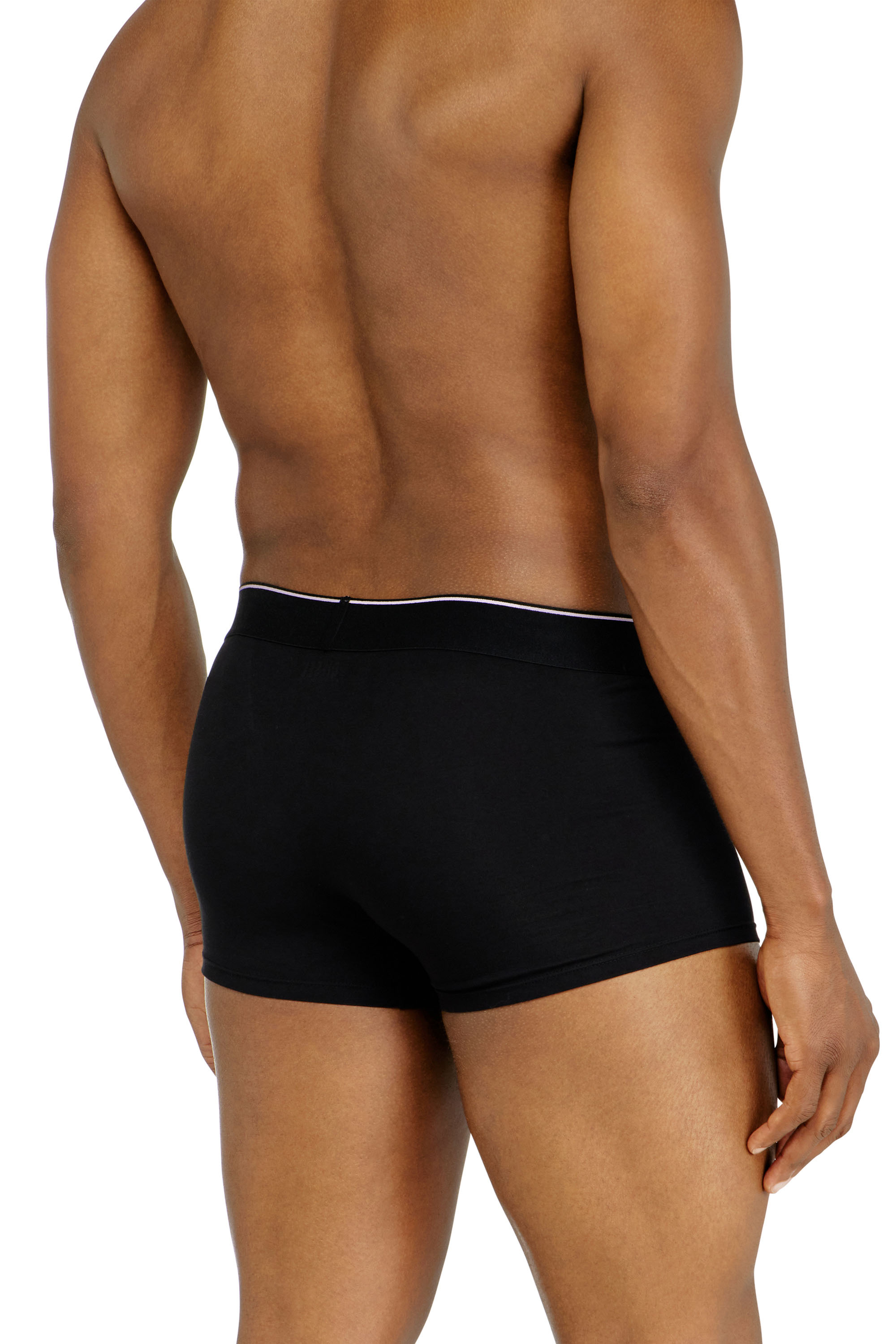 Diesel - UMBX-DAMIENTHREEPACK, Man's Three-pack of plain boxer briefs in Black - 3