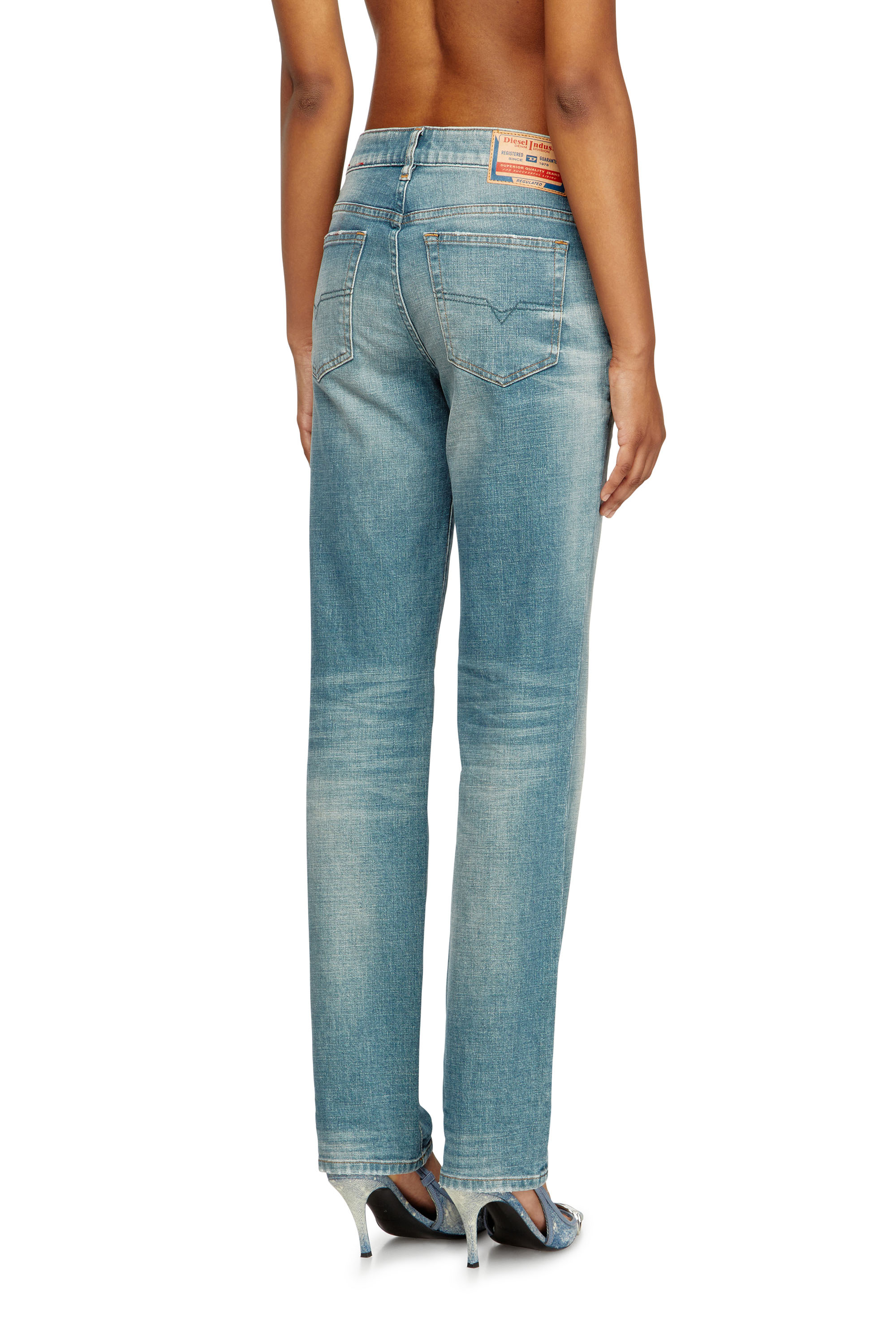 Regular Jeans 1989 D-Mine 09M58, Medium blue Diesel - Woman's Regular Jeans 1989 D-Mine 09M58, Medium blue - 4