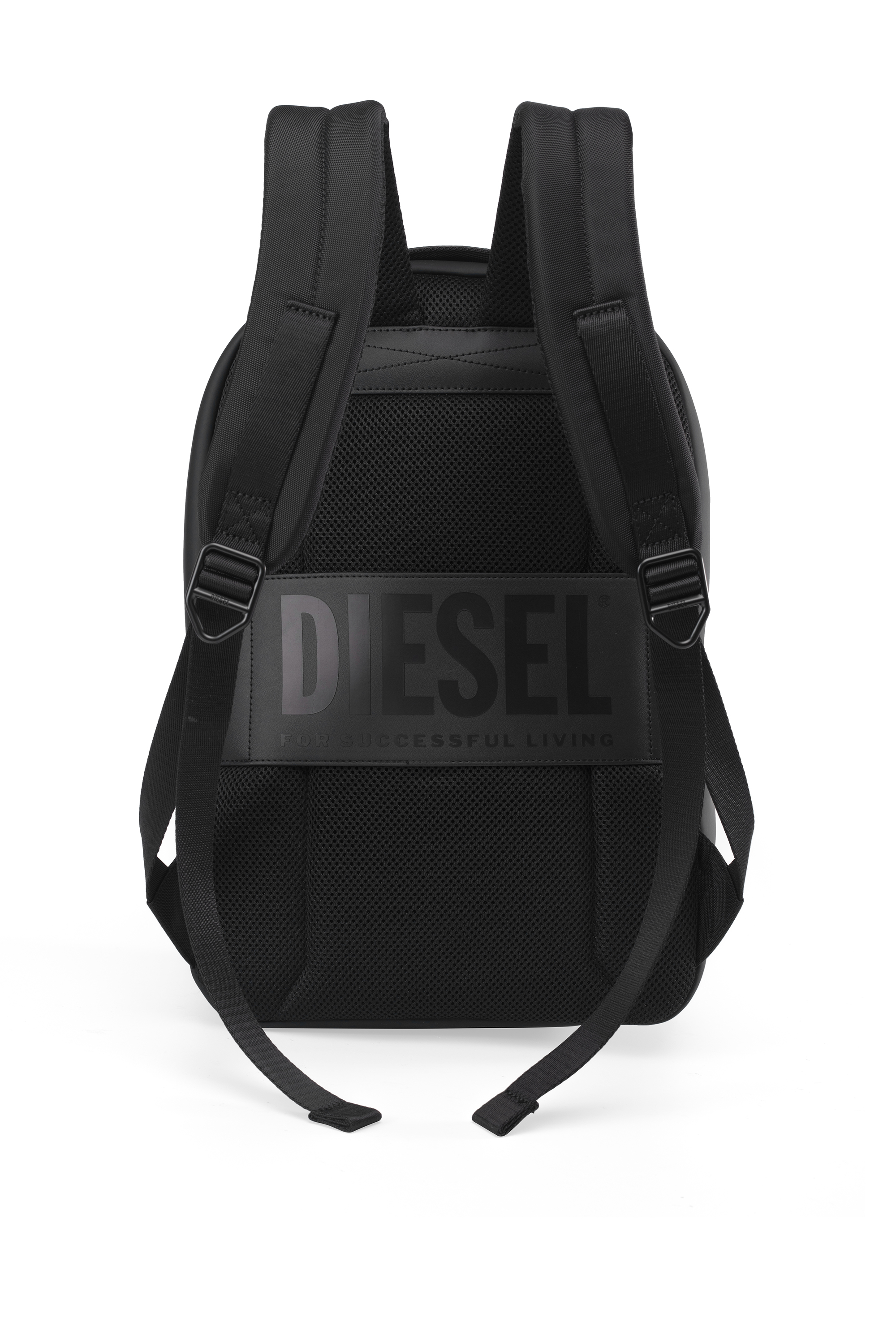 Diesel - DIESEL ALUMINUM BACKPACK DSB003, Sac &agrave; dos d'affaires fonctionnel Mixte in Noir - 2