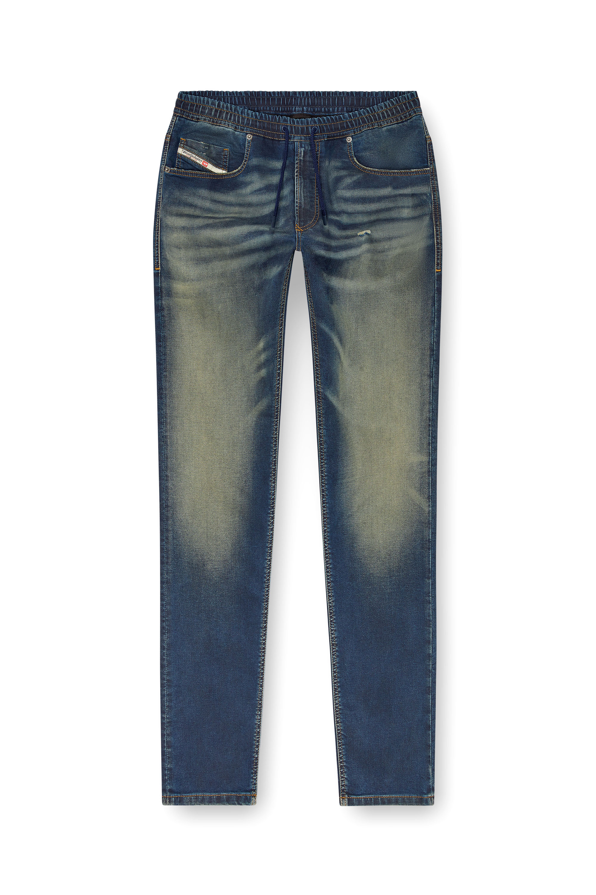 Diesel - Male's Regular 2030 D-Krooley Joggjeans® 09J34, Dark Blue - 3