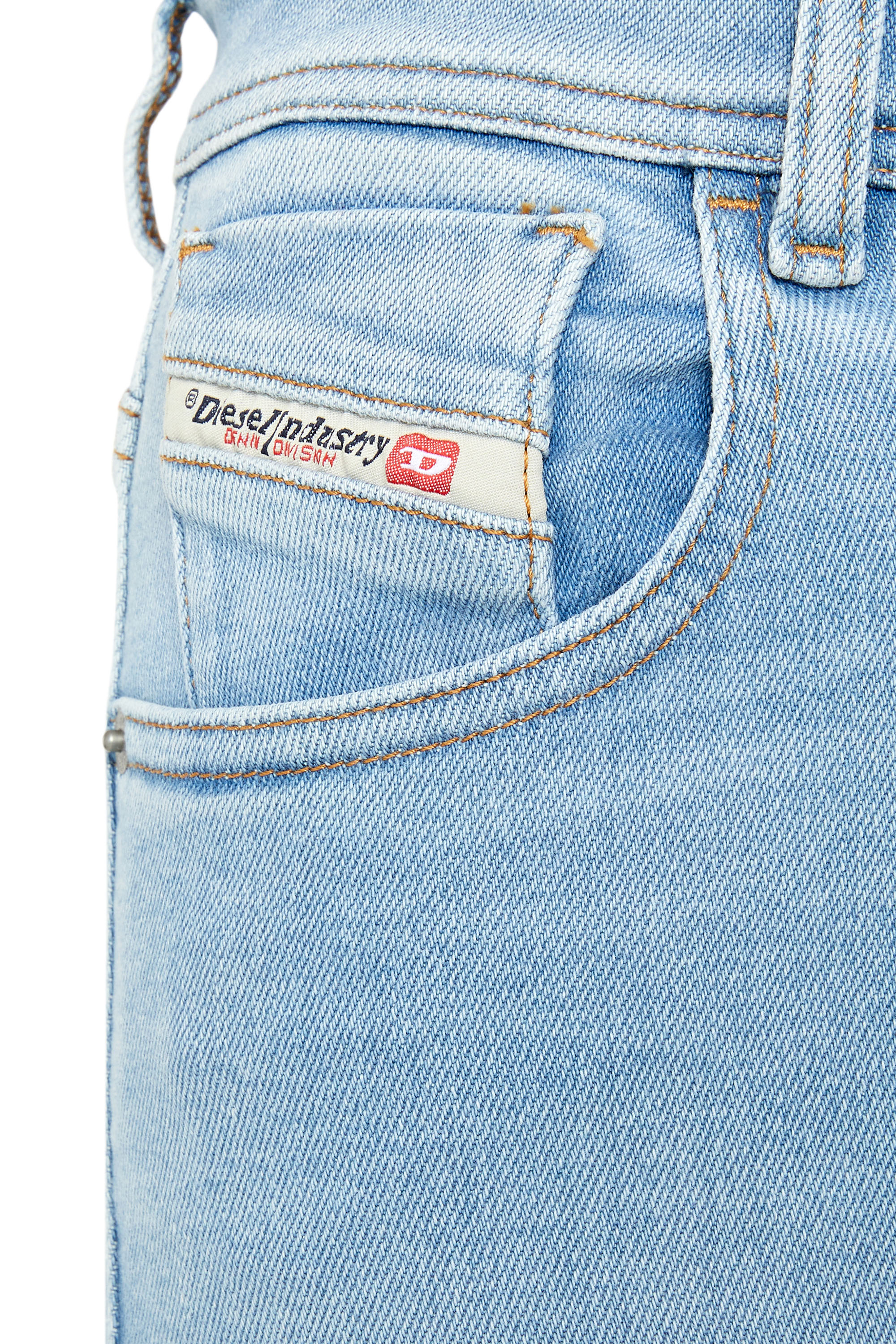 Diesel - Super skinny Jeans 1984 Slandy-High 09E76, Woman's Super skinny Jeans - 1984 Slandy-High in Light Blue - 4