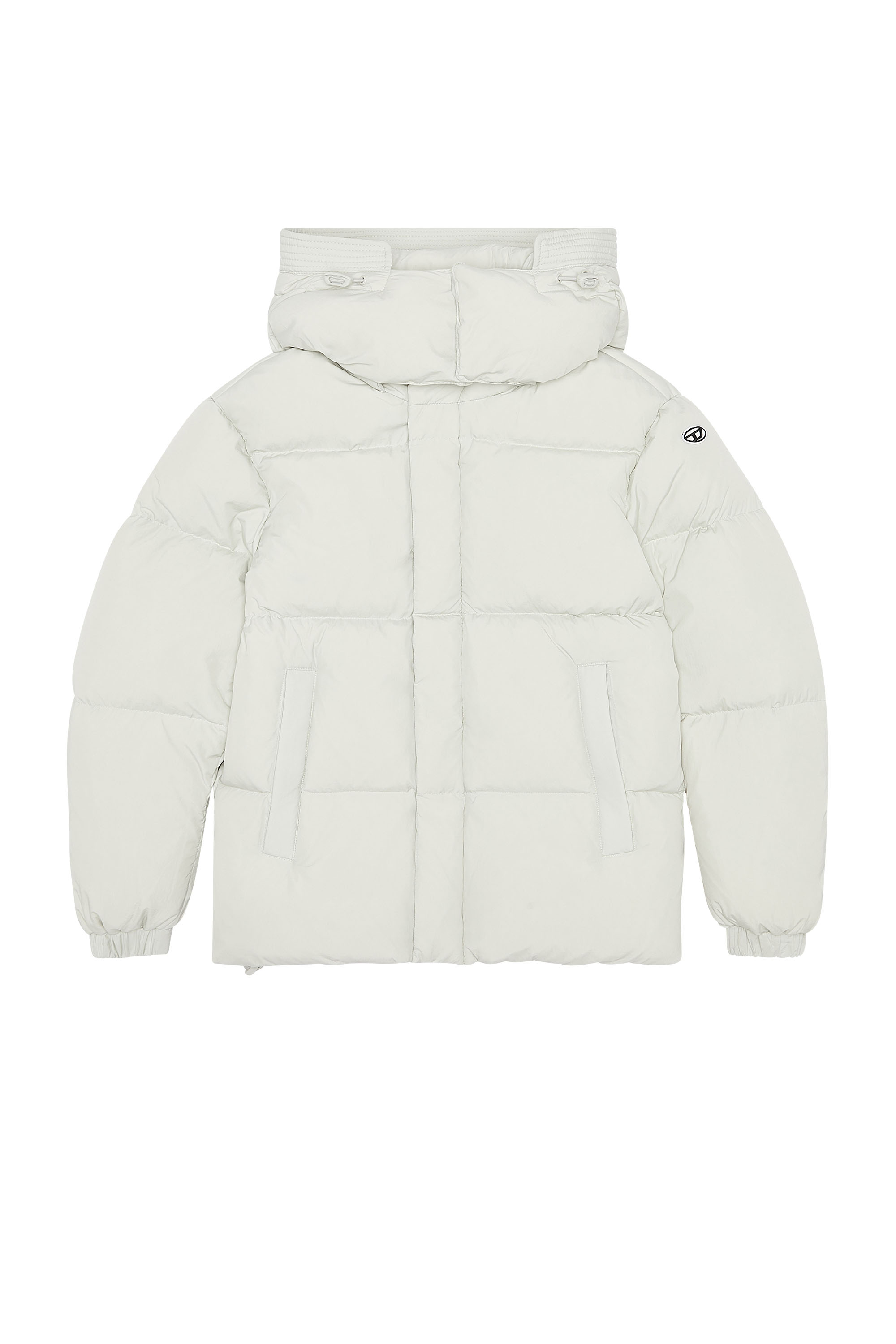 Diesel - W-ROLFYS-FL, Doudoune en taslan de nylon recycl&eacute; Femme in Blanc - 2