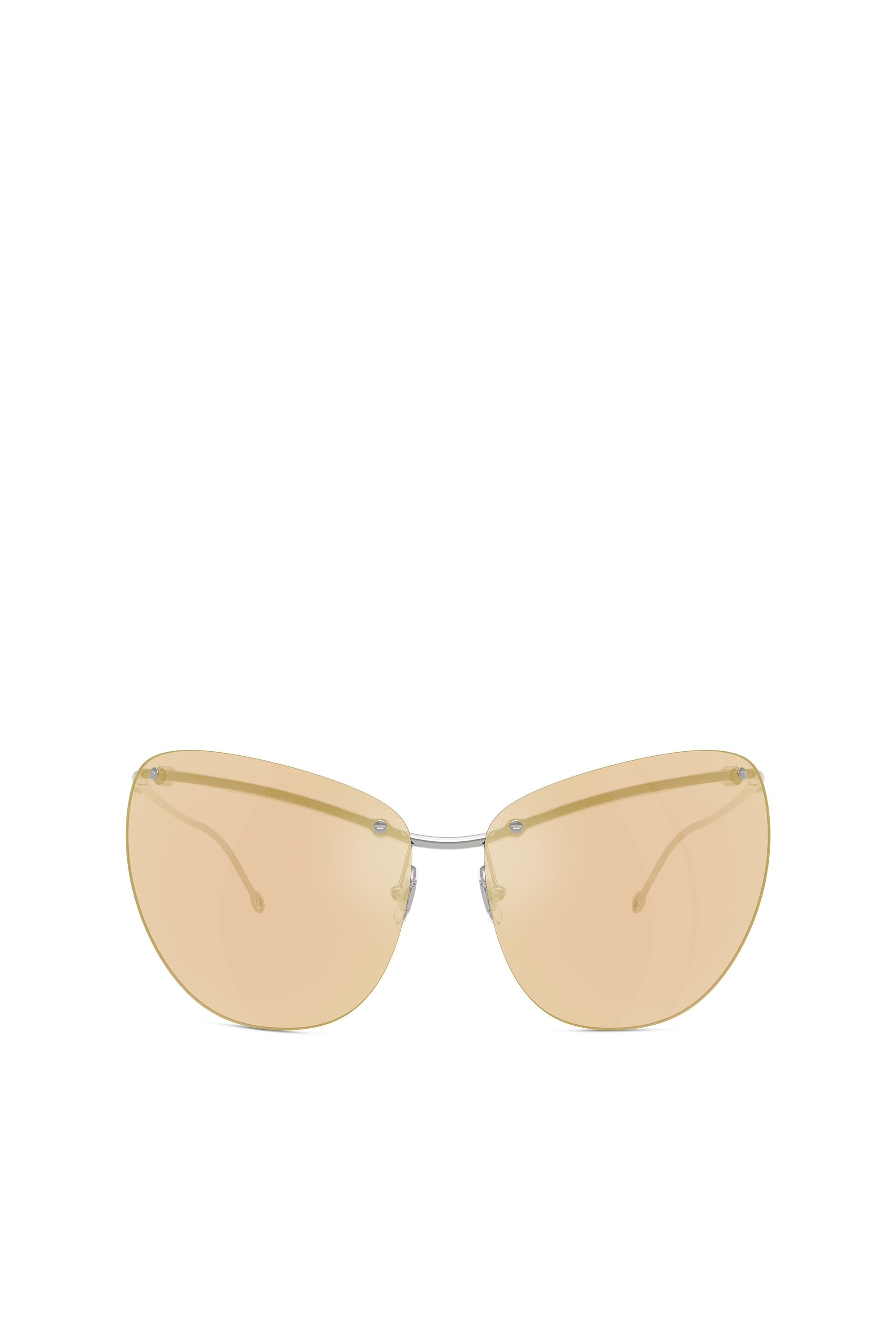 Diesel - 0DL1007, Gafas de sol con forma envolvente Unisex in Marr&oacute;n - 1