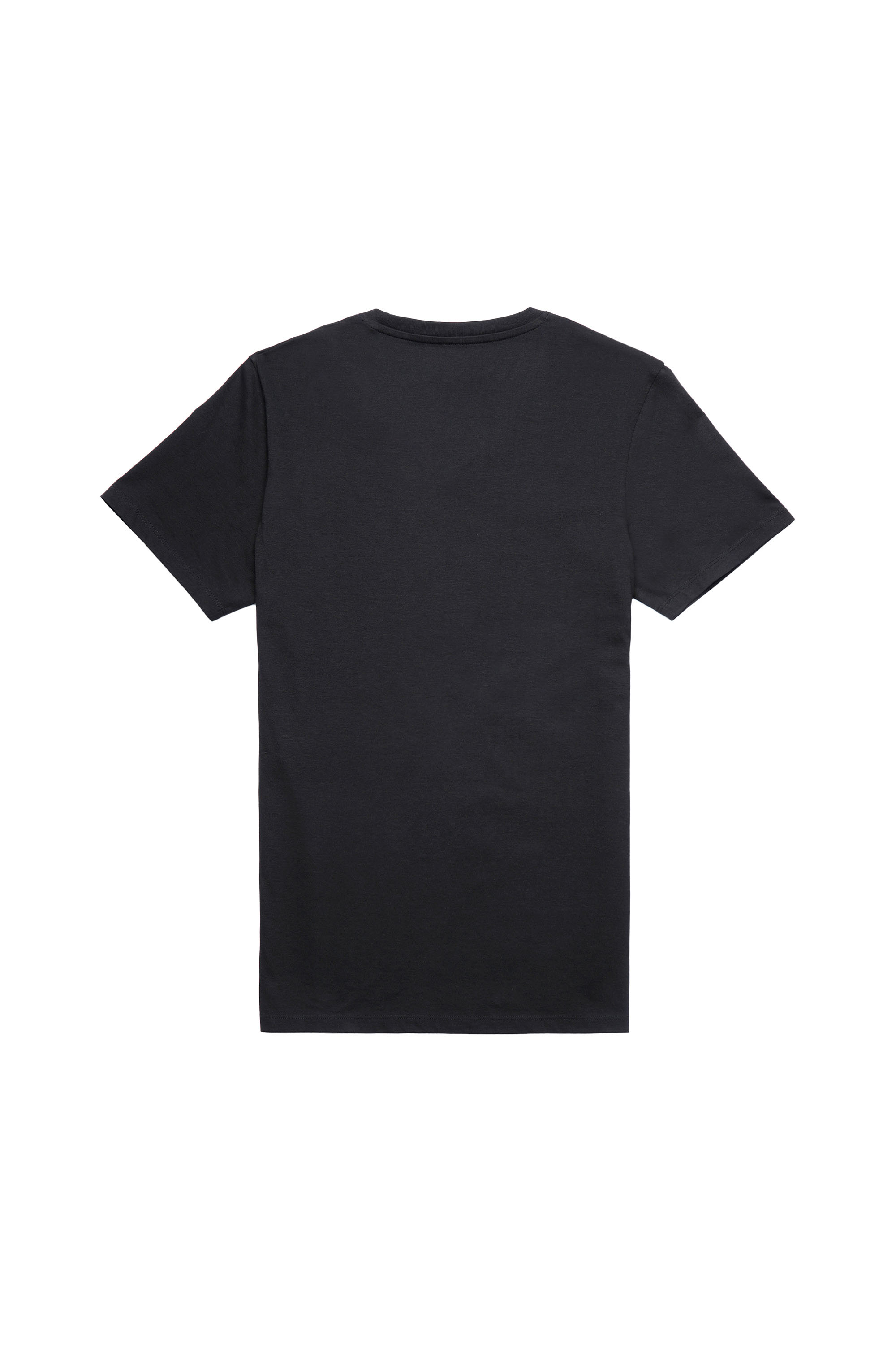 Diesel - UMTEE-MICHAEL-TUBE-TWOPACK, Man's Two-pack V-neck T-shirts with logo print in Black - 4