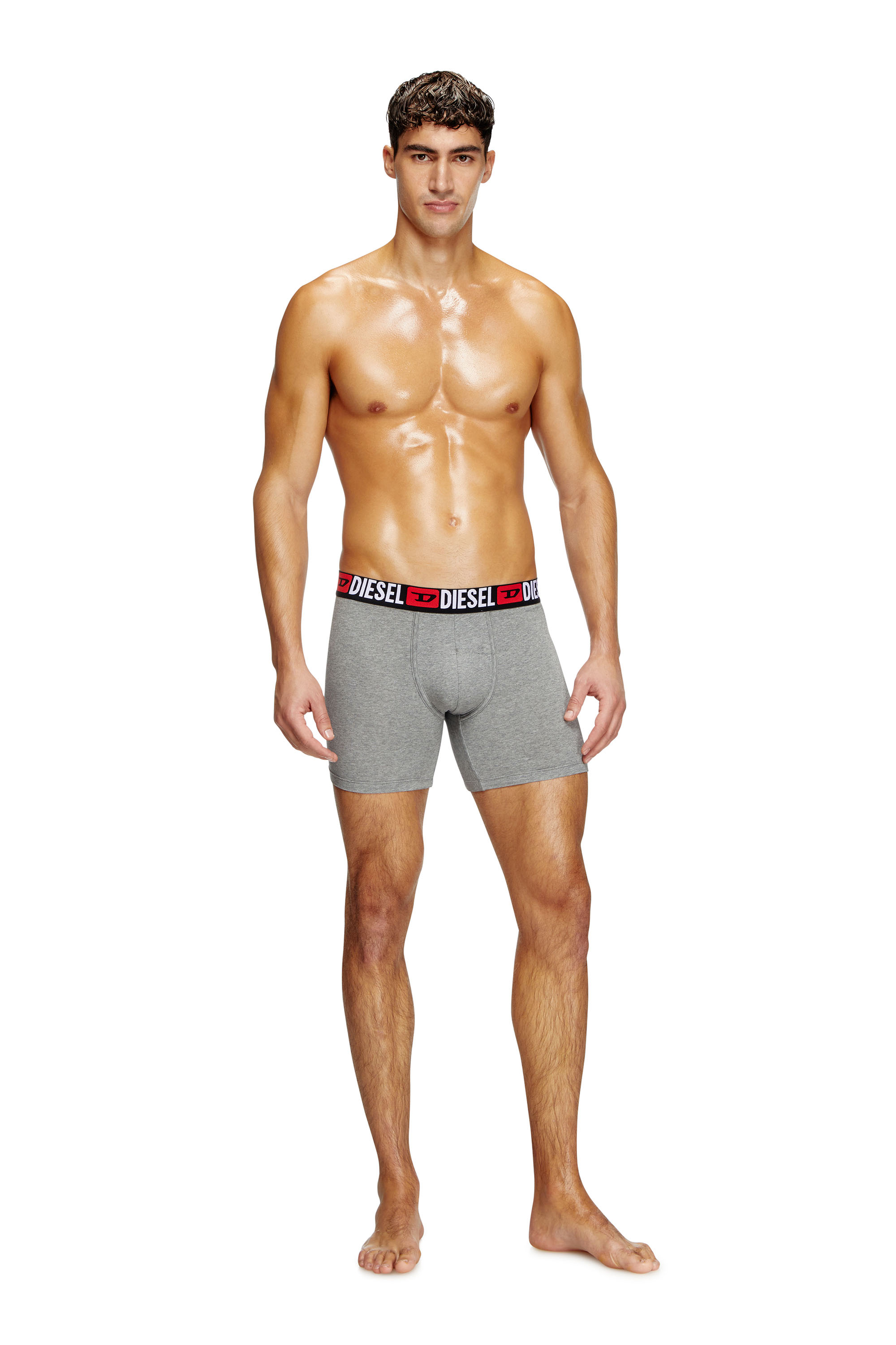 Diesel - MAX-D-CORE-3PACK, Lot de trois boxer en coton stretch Homme in Polychrome - 2