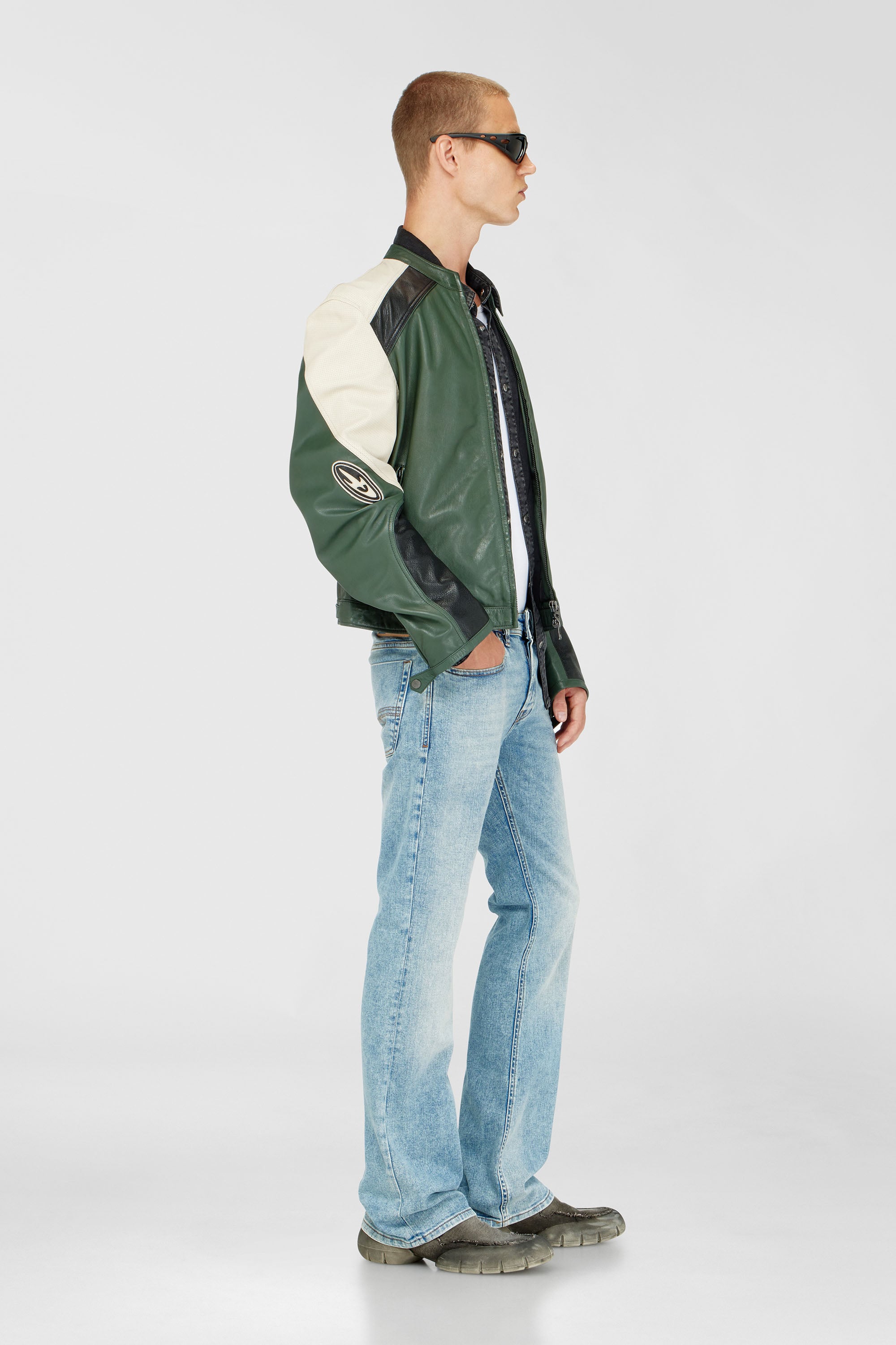 Diesel - Man's Bootcut Jeans 2007 Zatiny 0DBDV, Light Blue - 2