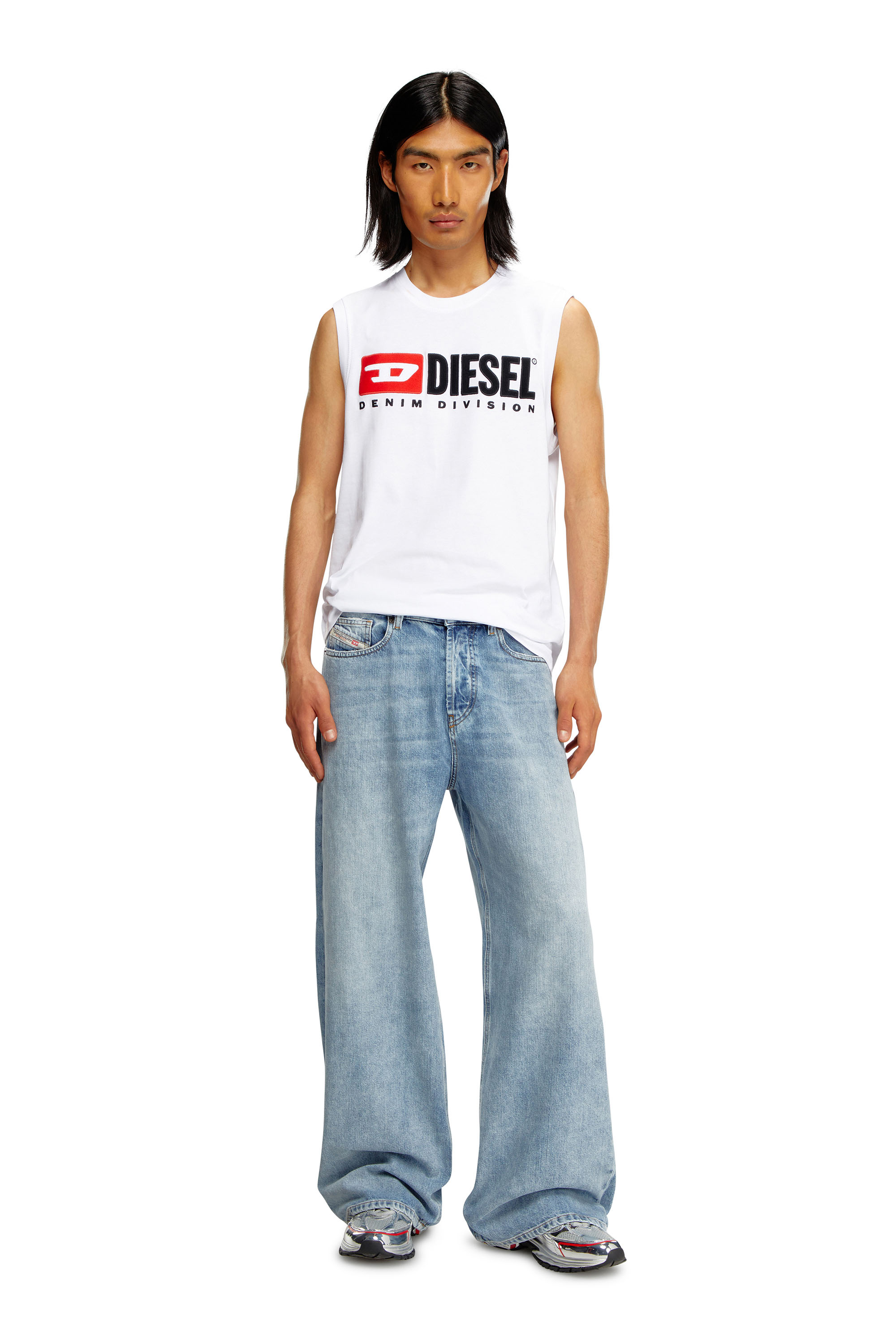 Women's Oversized Relaxed Jeans | Light blue | Diesel 1996 D-Sire