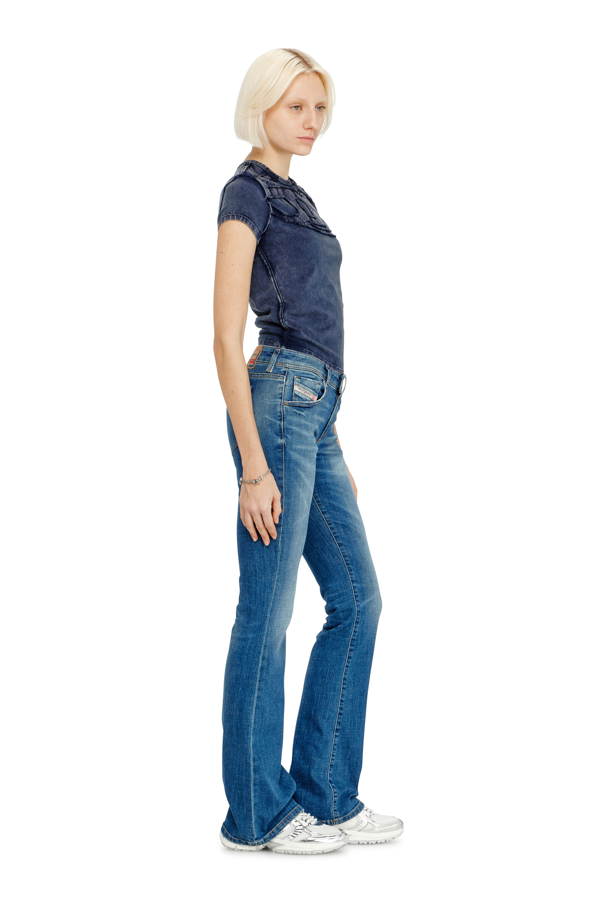 Diesel - Woman's Bootcut Jeans 1969 D-Ebbey 09J33, Medium blue - 3