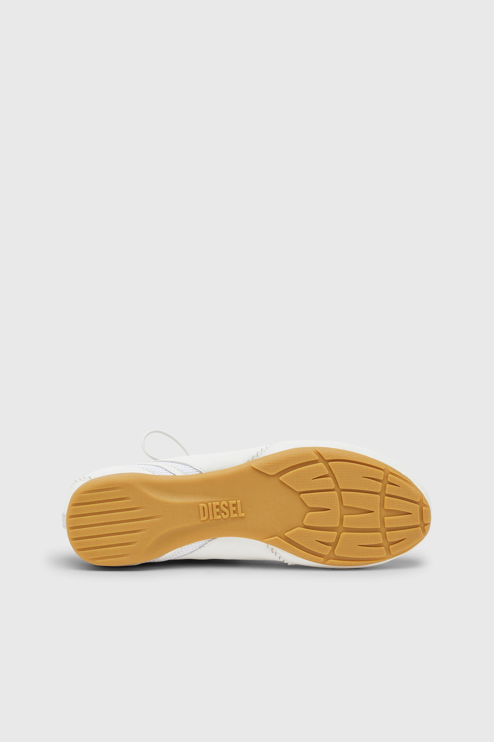 Women's D-Mile - Lace-up ballerina flats in leather and mesh